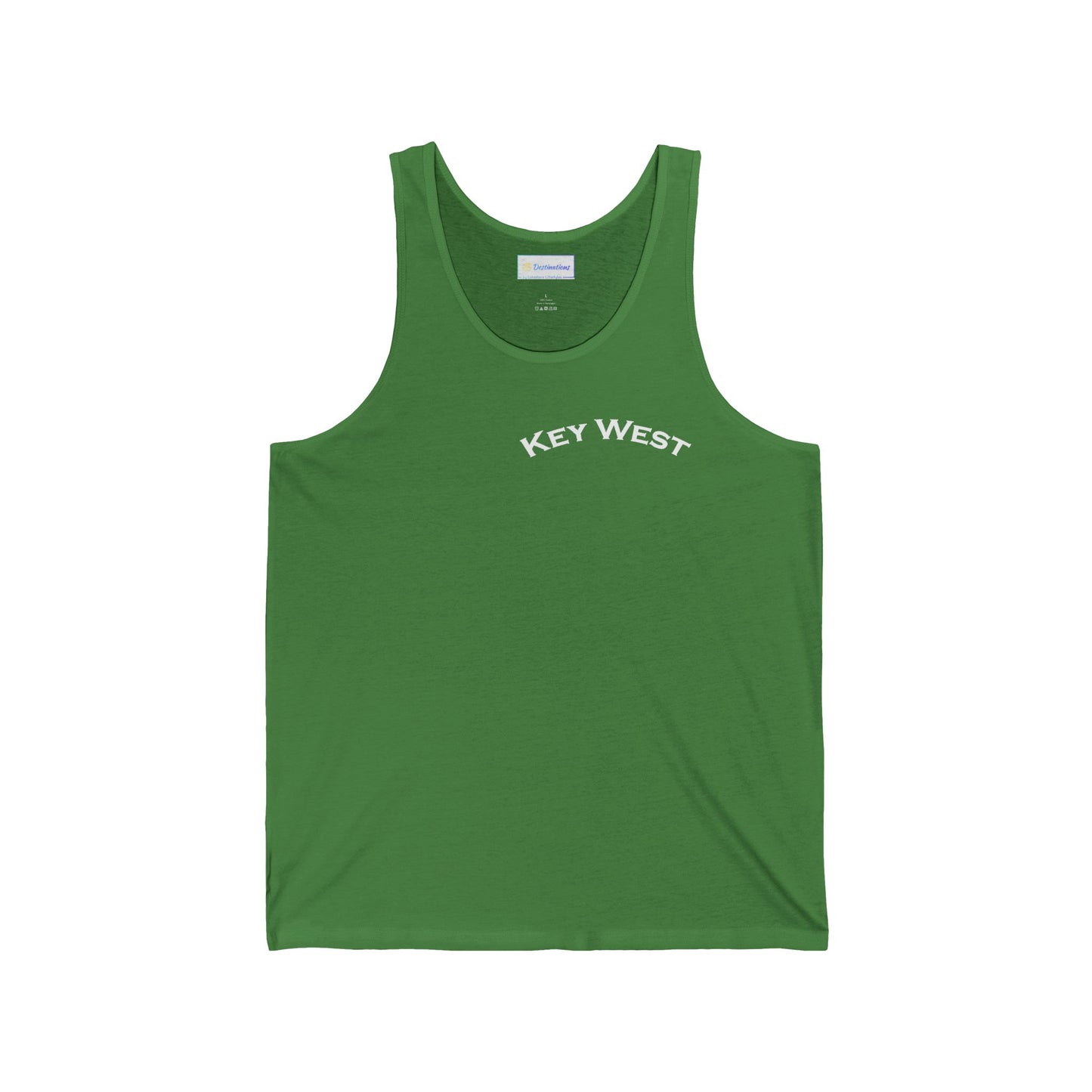 Vibrant Key West Unisex Jersey Tank