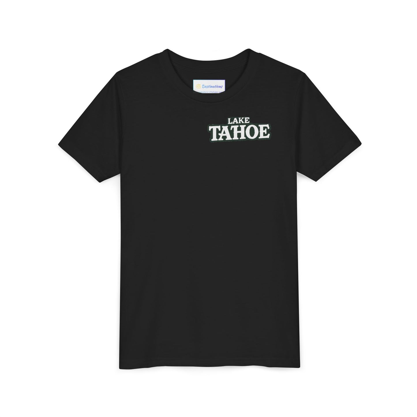 Vintage Lake Tahoe Unisex Youth Short Sleeve Tee