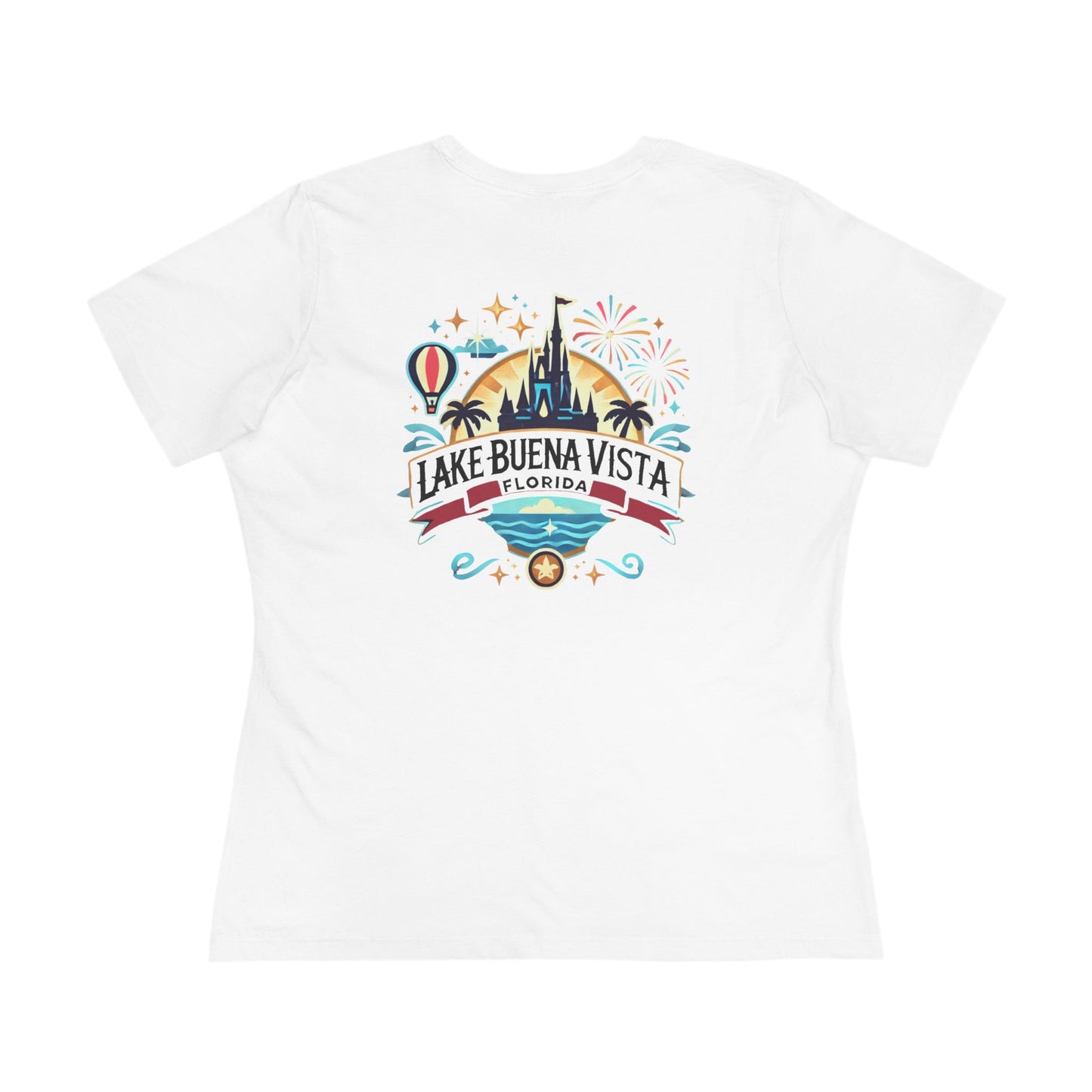 Adventurous Lake Buena Vista Women's Cotton Tee