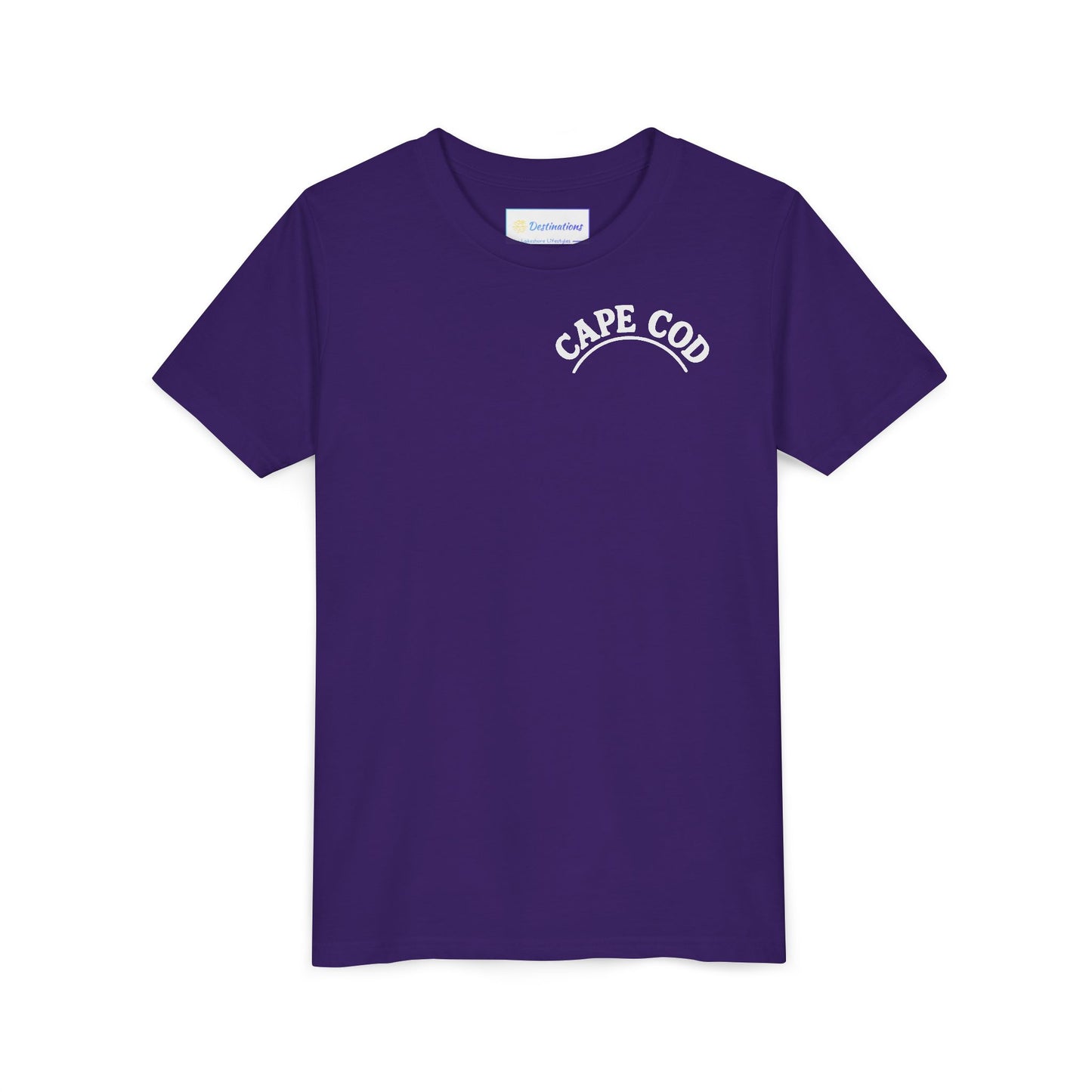 Rustic Cape Cod Unisex Youth Short Sleeve Tee