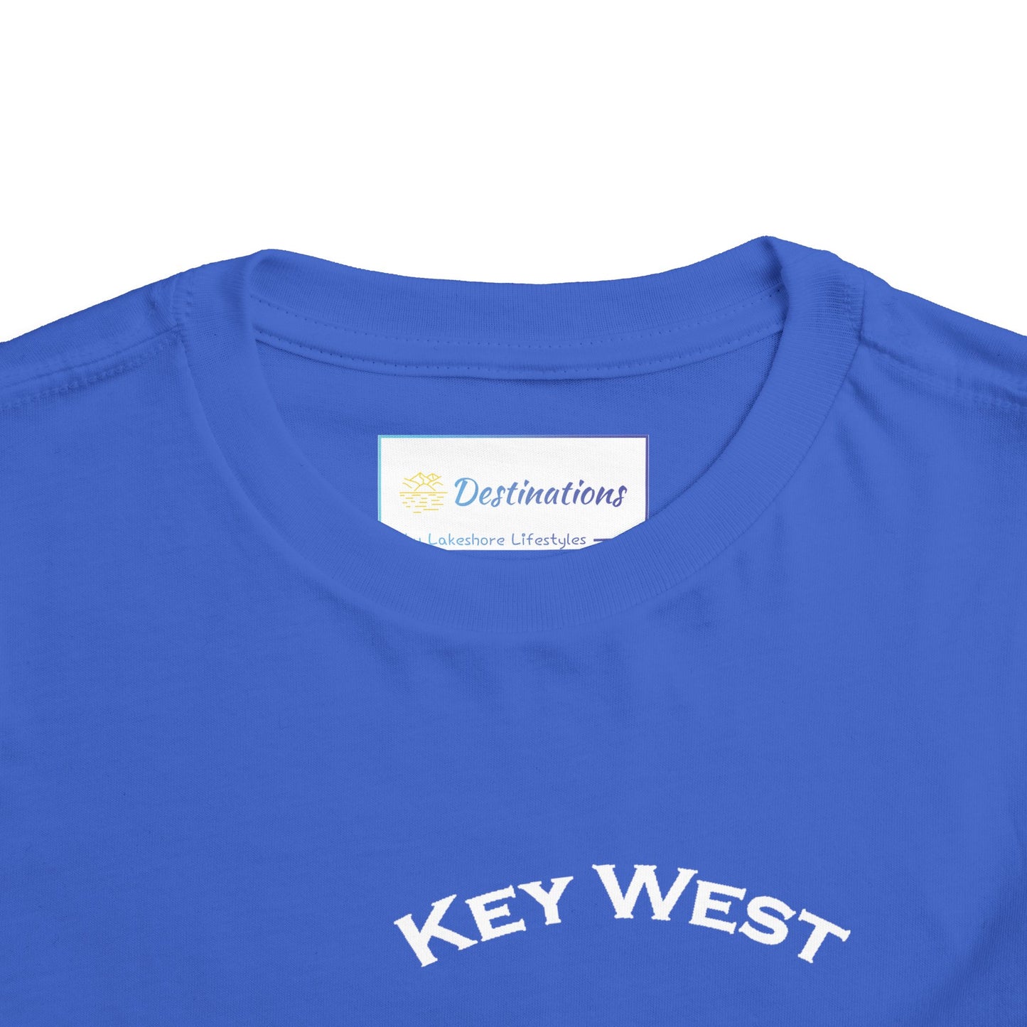 Vibrant Key West Unisex Toddler Short Sleeve Tee
