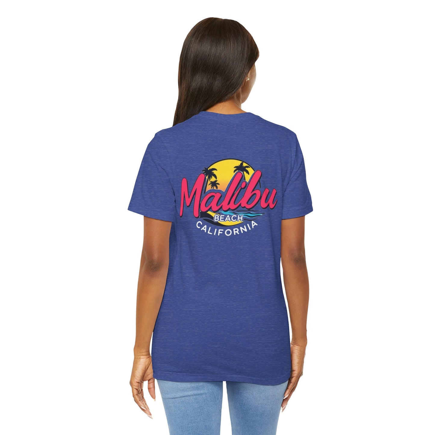 Retro Malibu Unisex Jersey Short Sleeve Tee