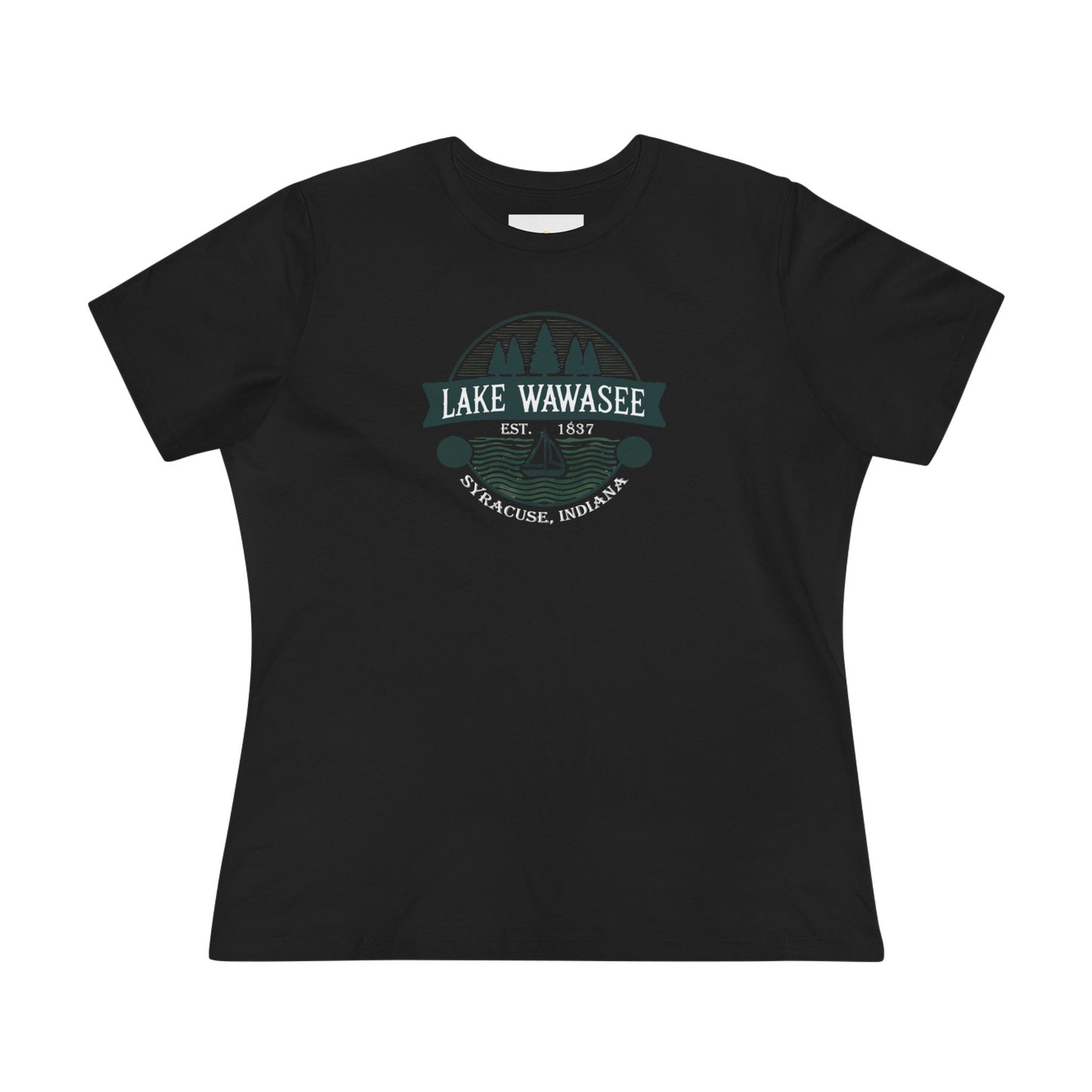 Vintage Lake Wawasee Women's Cotton Tee