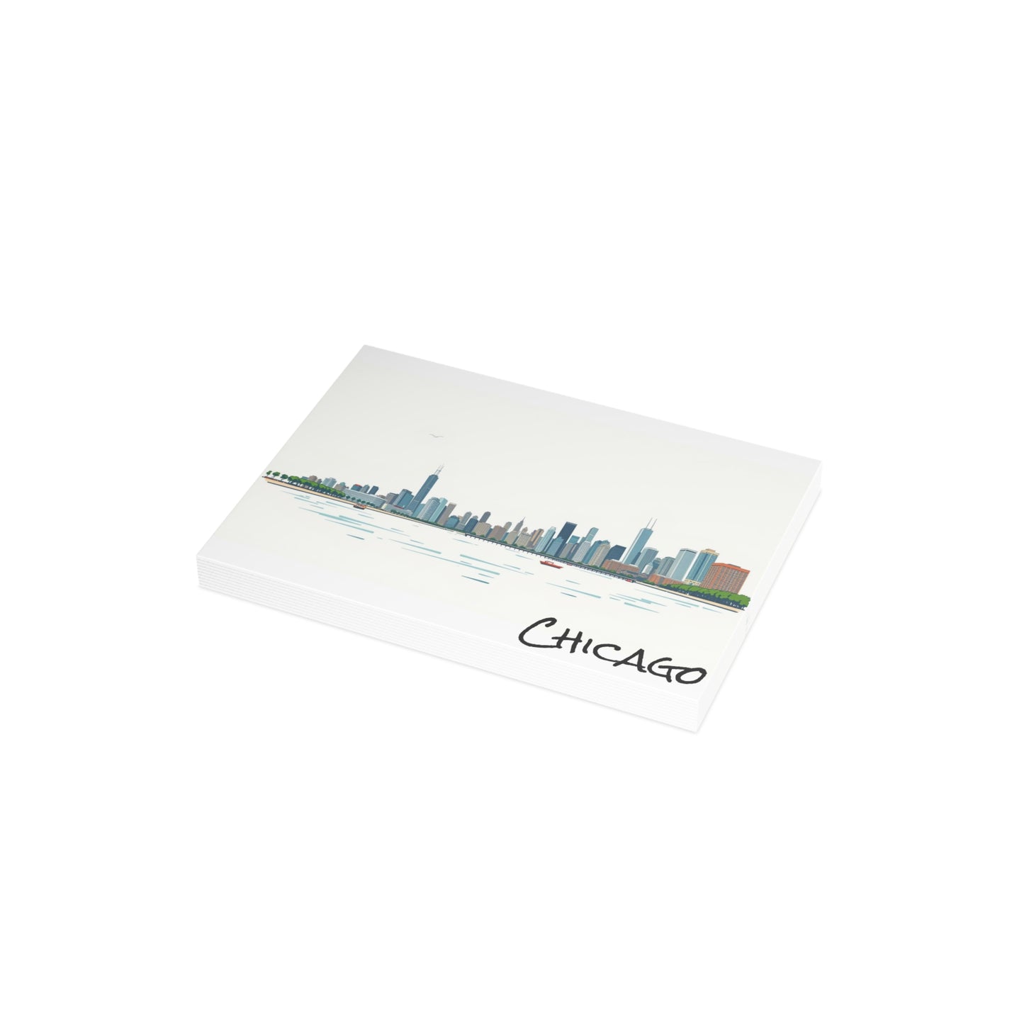 Chicago Skyline 2 Postcard Bundle