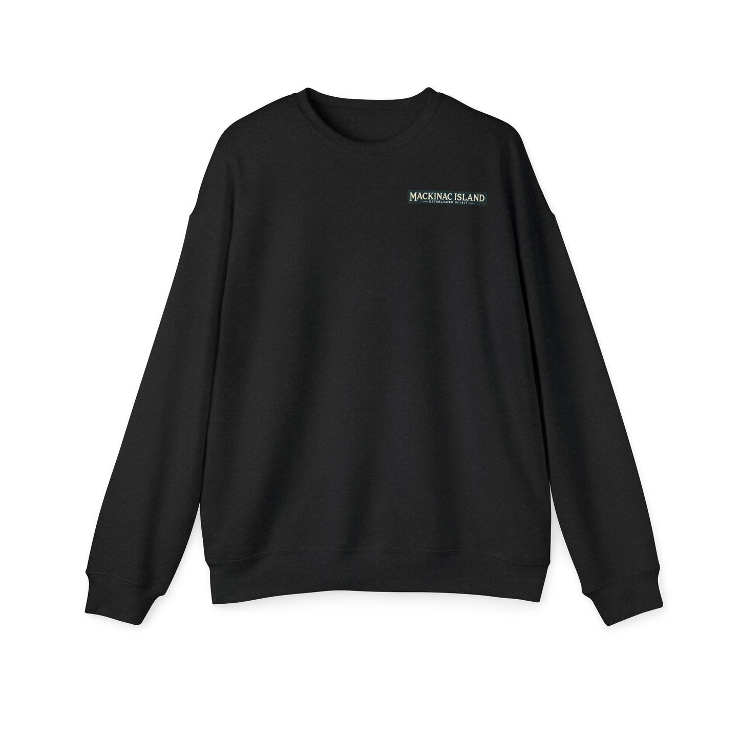 Vintage Mackinac Island Unisex Drop Shoulder Sweatshirt