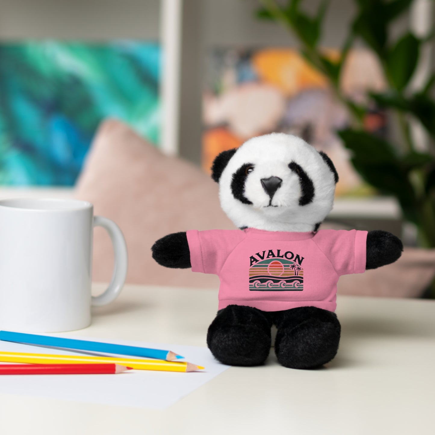 Retro Avalon Stuffed Animals with Tee