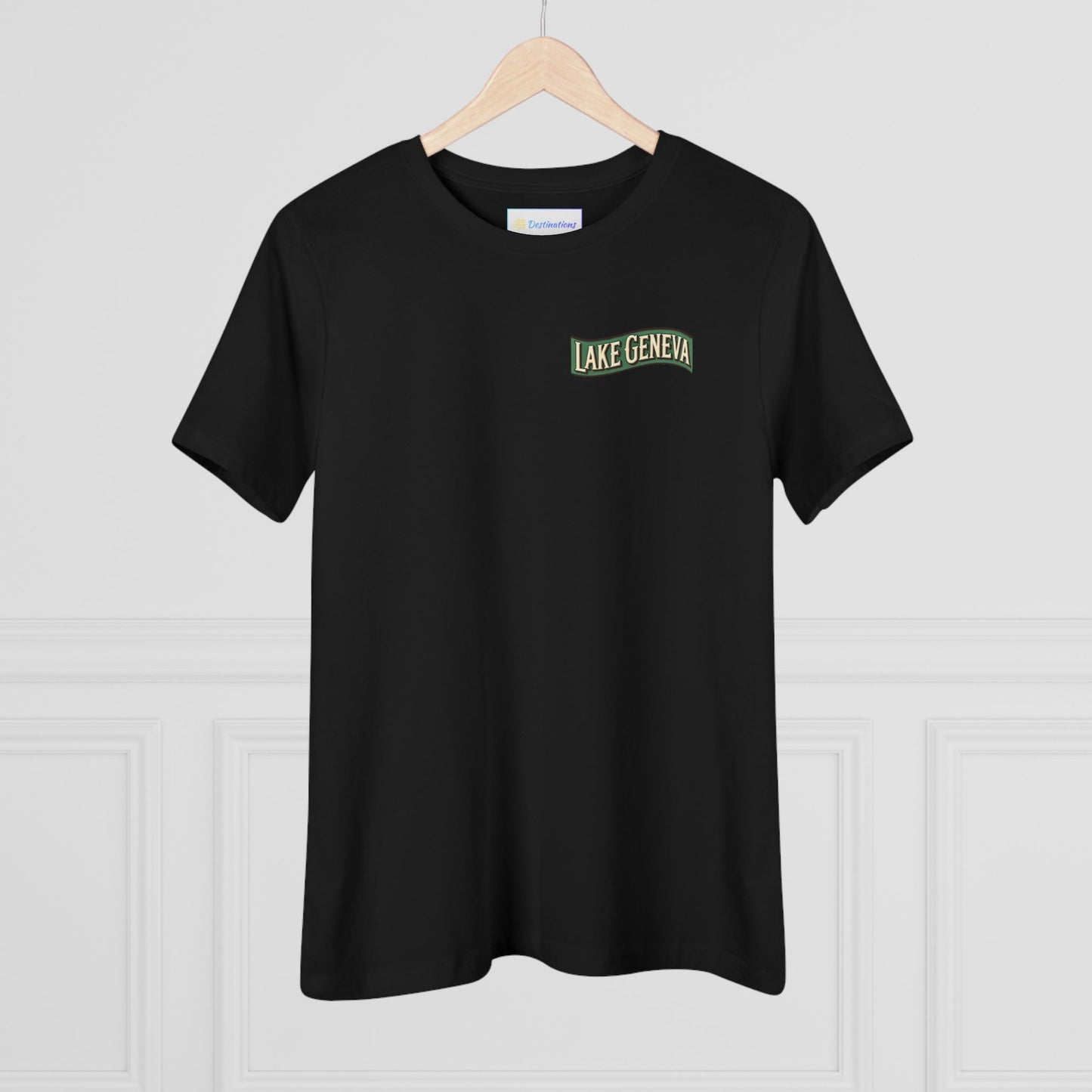 Retro Lake Geneva Women's Cotton Tee