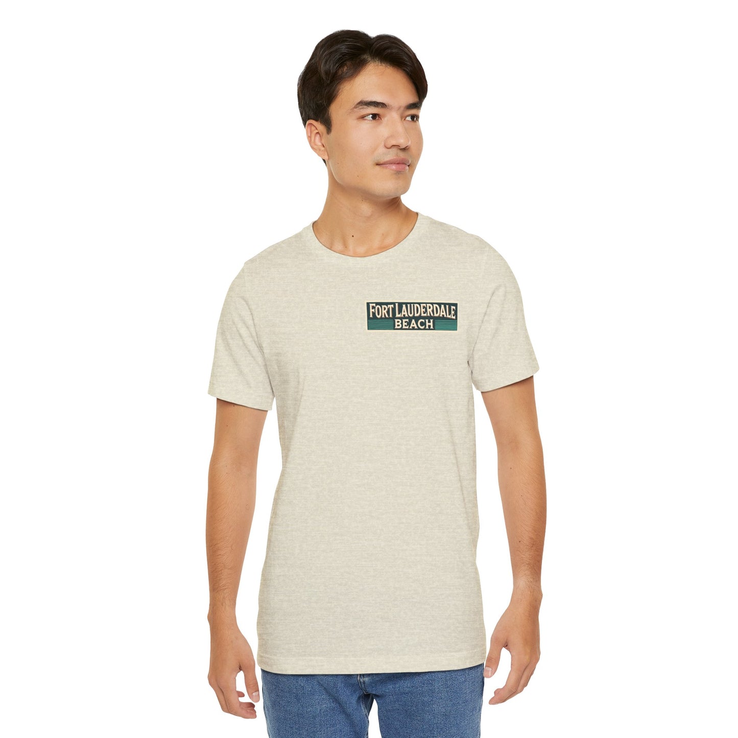 Vintage Fort Lauderdale Unisex Jersey Short Sleeve Tee