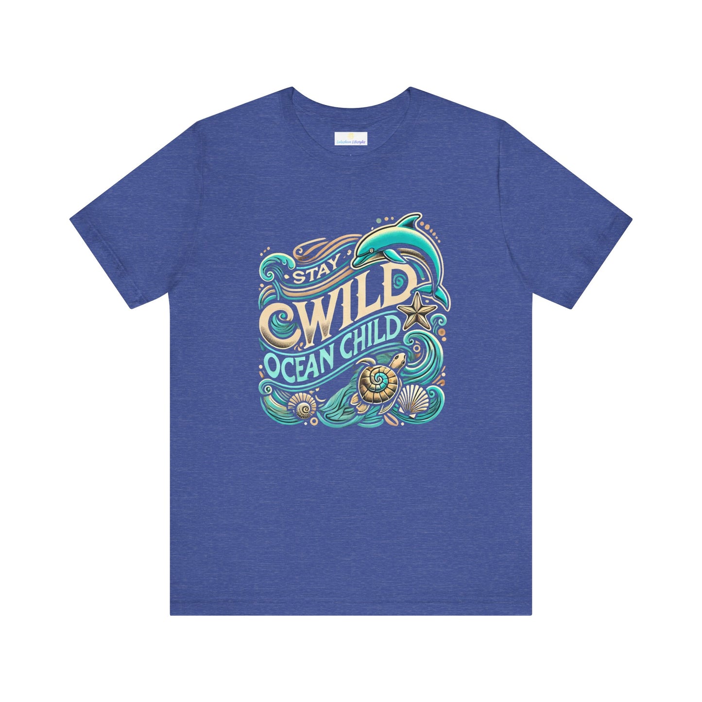 Stay Wild, Ocean Child Short Sleeve Tee