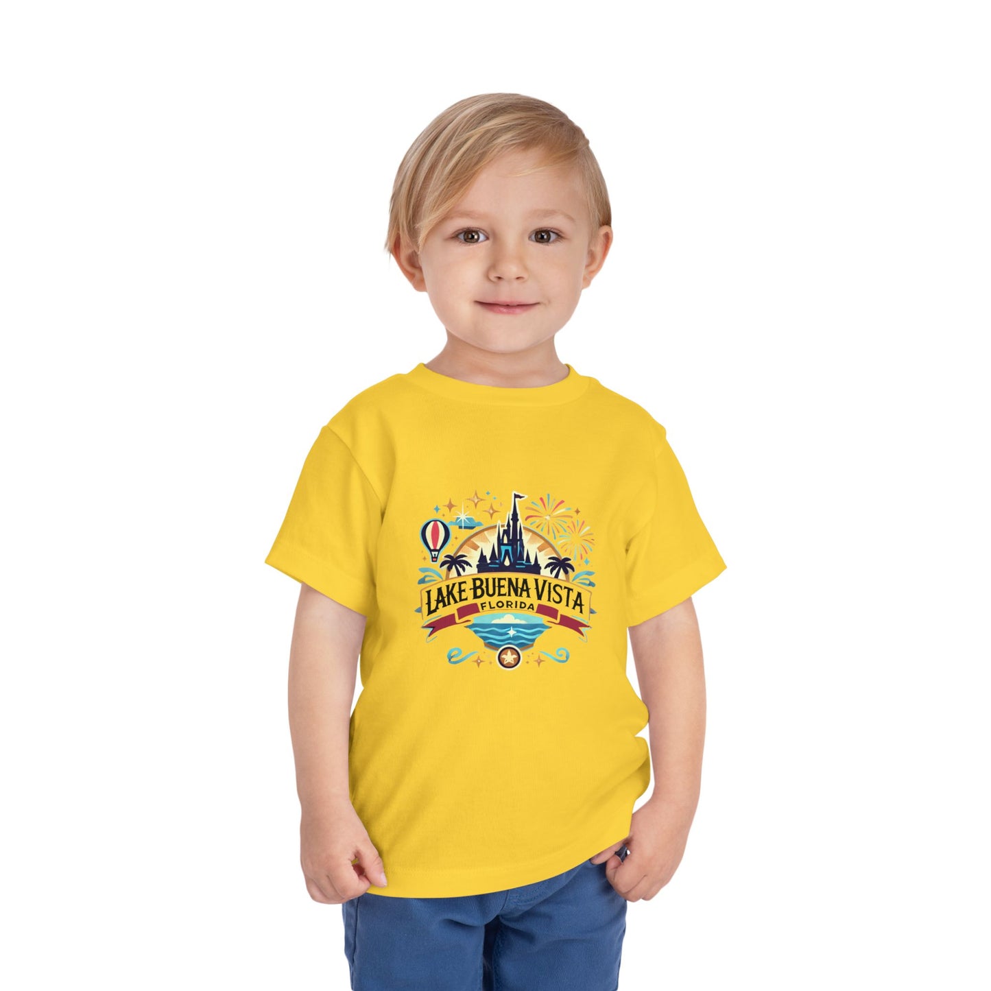 Adventurous Lake Buena Vista Unisex Toddler Short Sleeve Tee