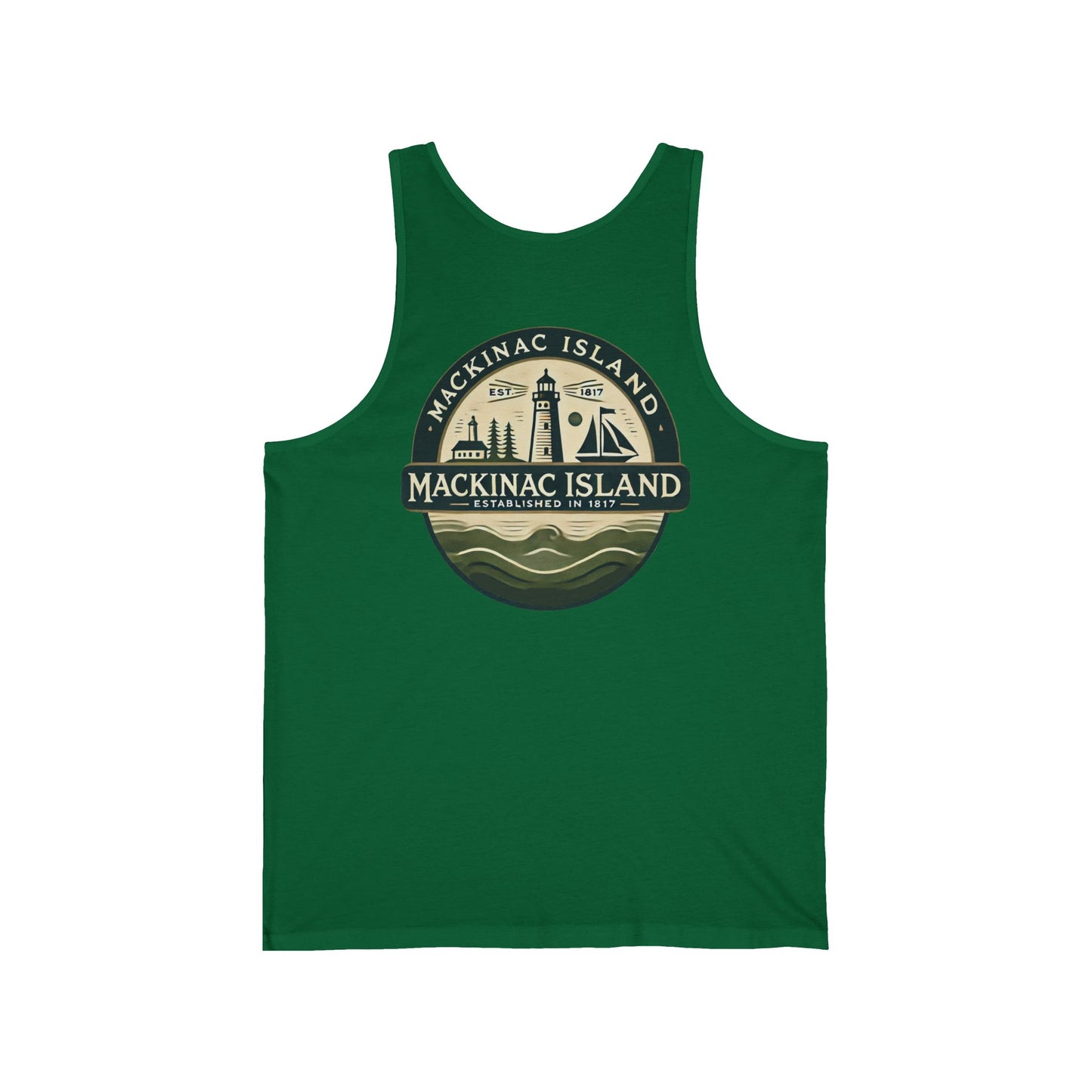 Vintage Mackinac Island Unisex Jersey Tank