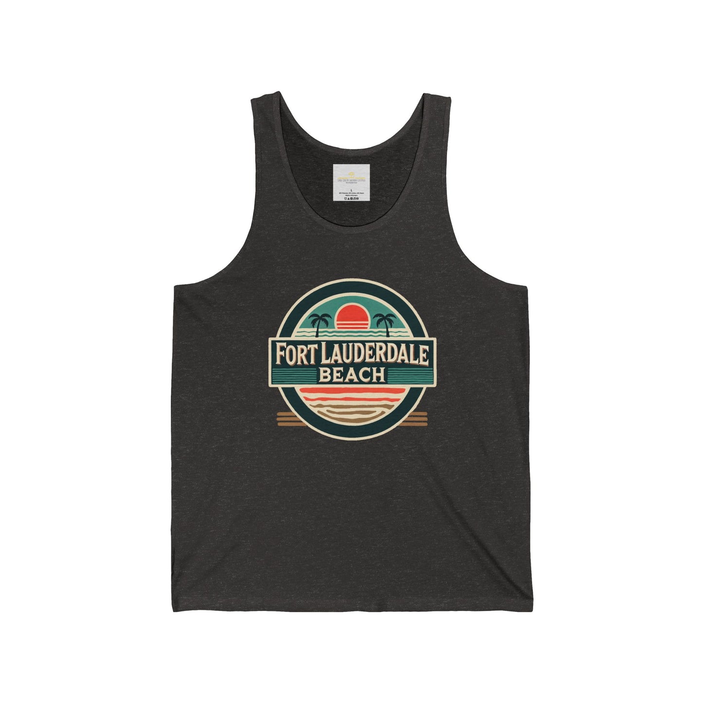 Vintage Fort Lauderdale Unisex Jersey Tank