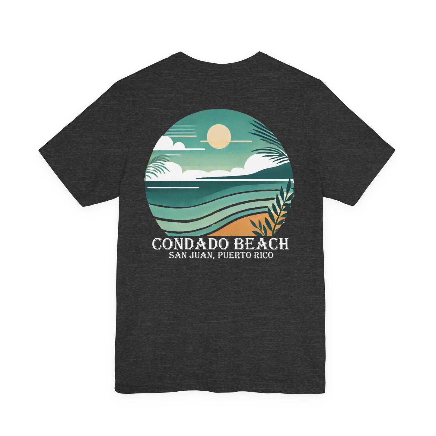 Coastal Vibes Condado Beach Unisex Jersey Short Sleeve Tee