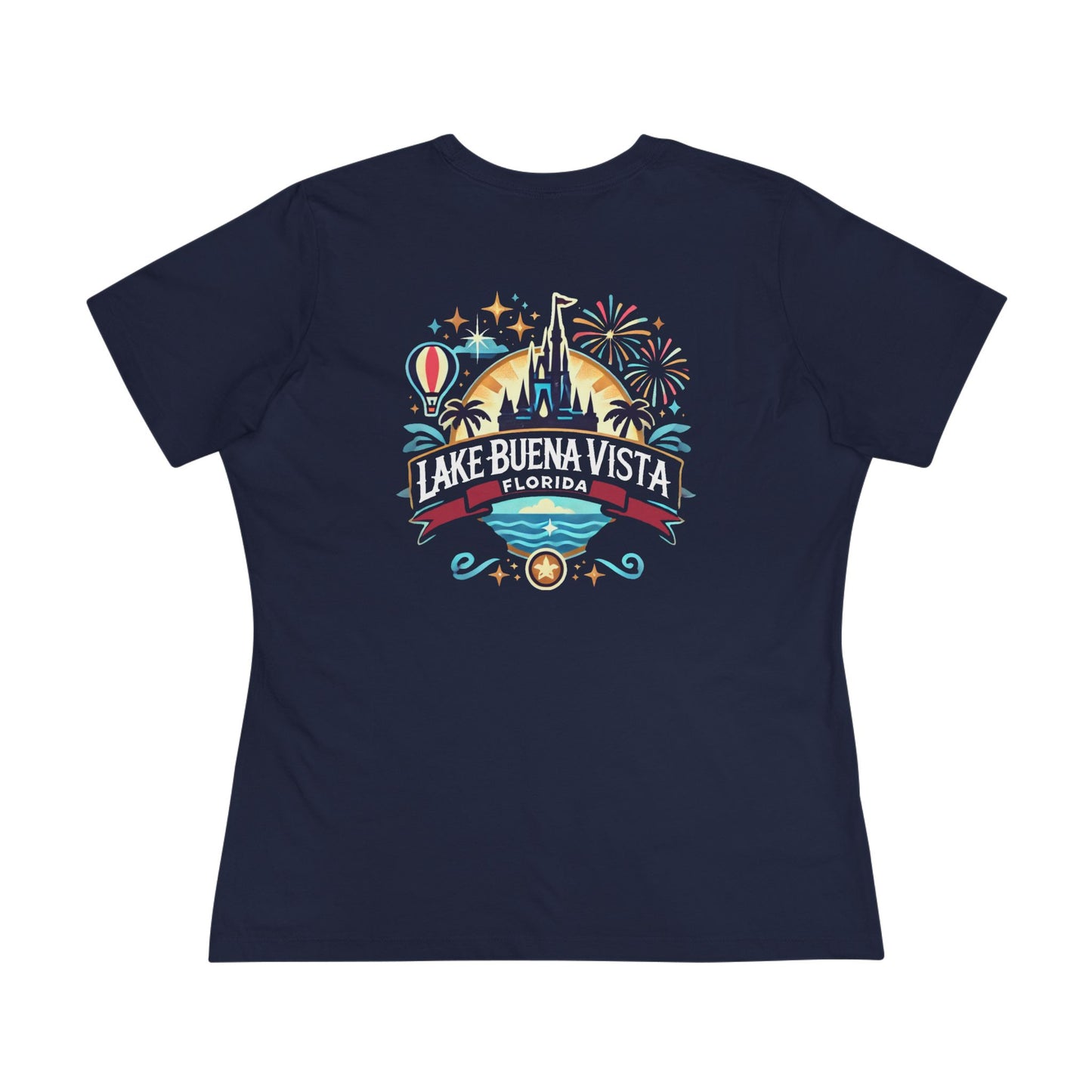 Adventurous Lake Buena Vista Women's Cotton Tee