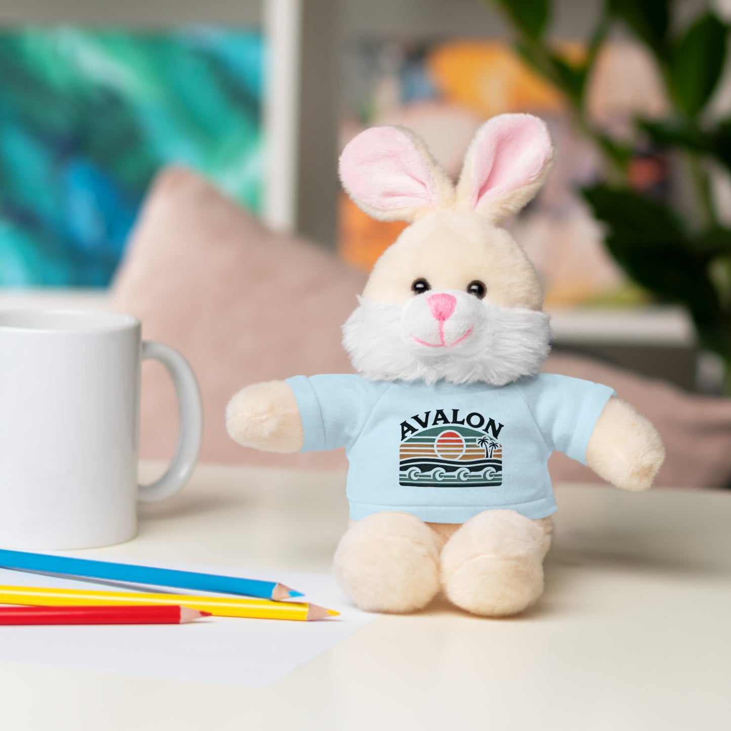 Retro Avalon Stuffed Animals with Tee