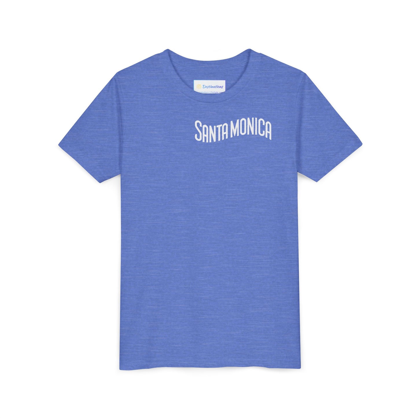 Vibrant Santa Monica Youth Short Sleeve Tee