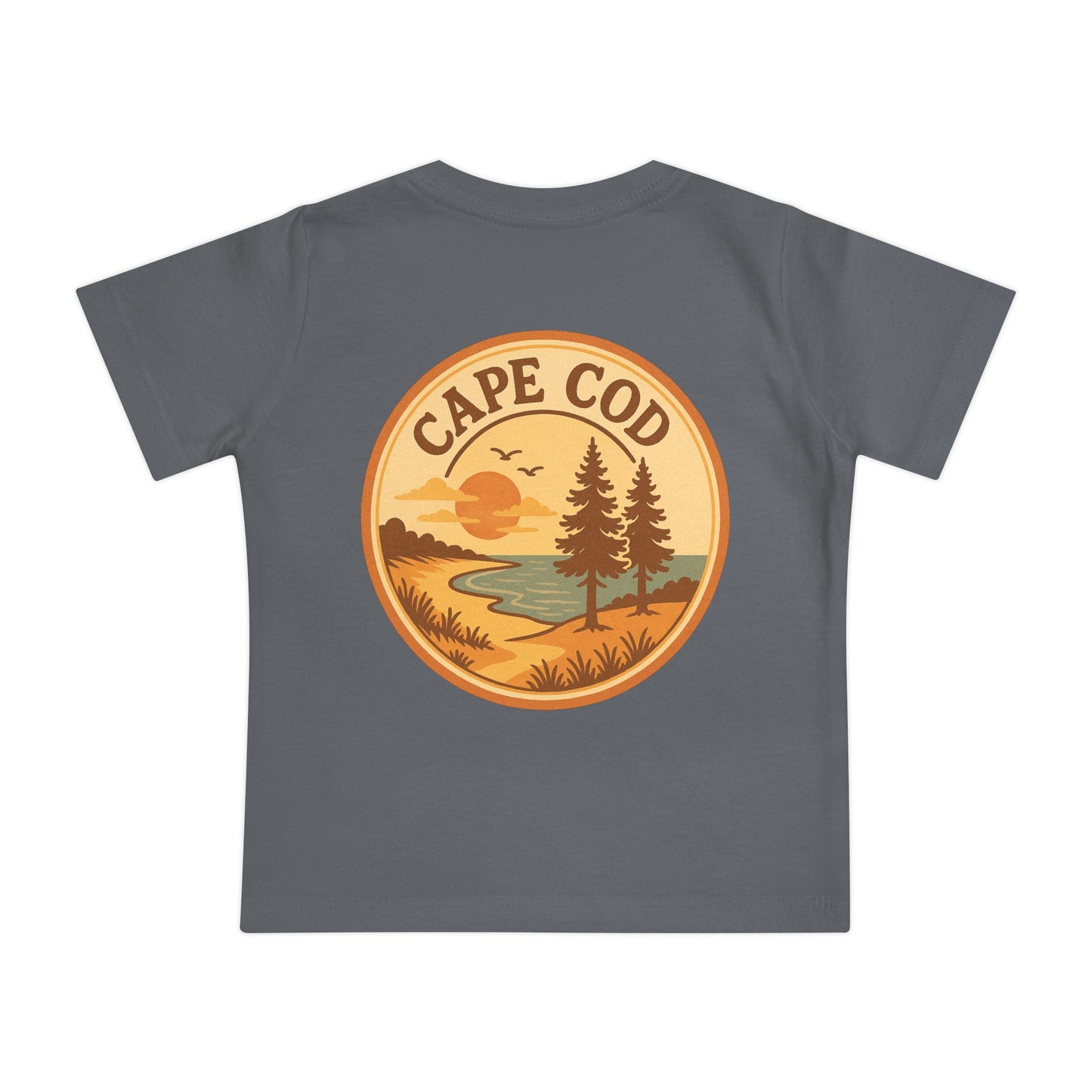 Rustic Cape Cod Unisex Baby Short Sleeve T-Shirt