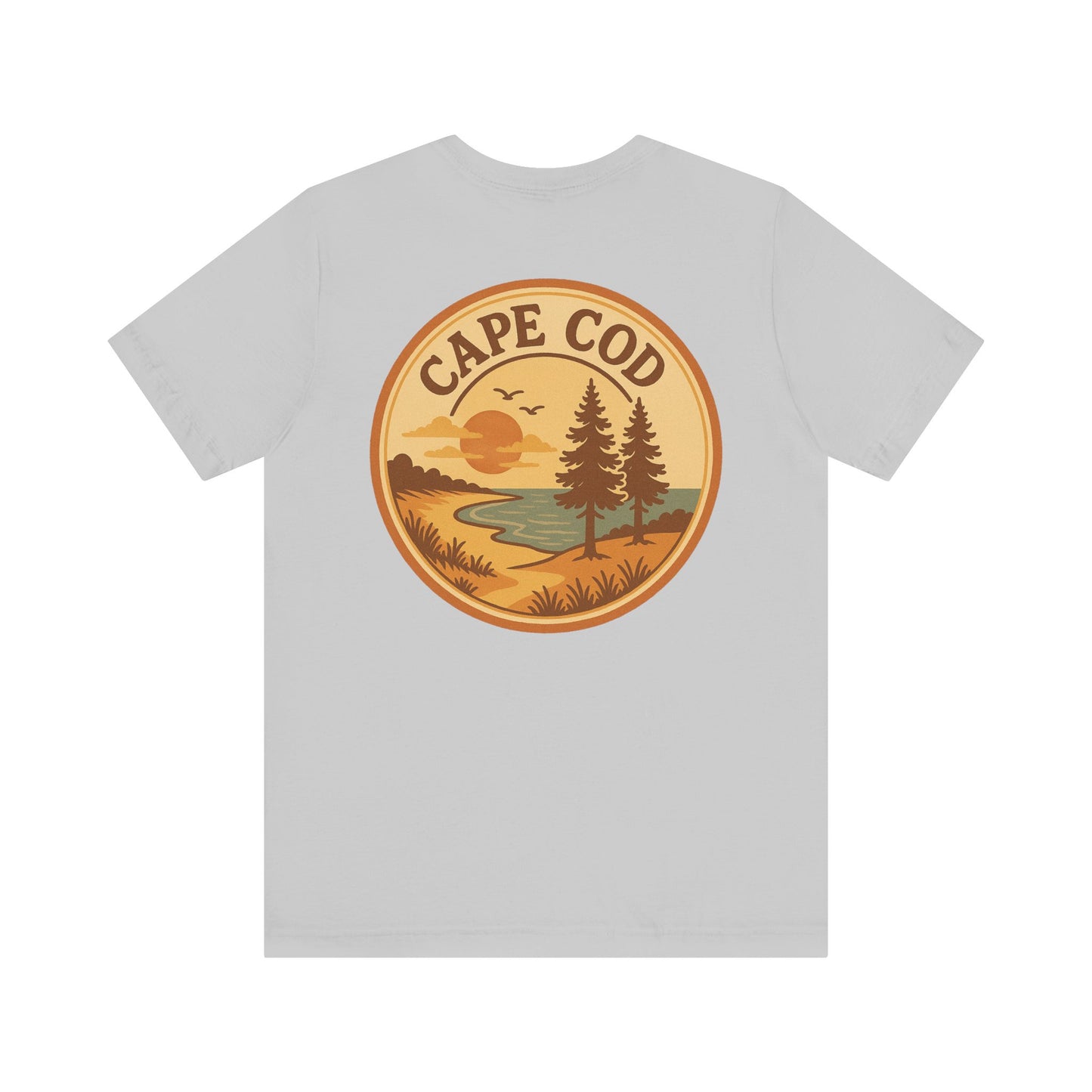 Rustic Cape Cod Unisex Jersey Short Sleeve Tee