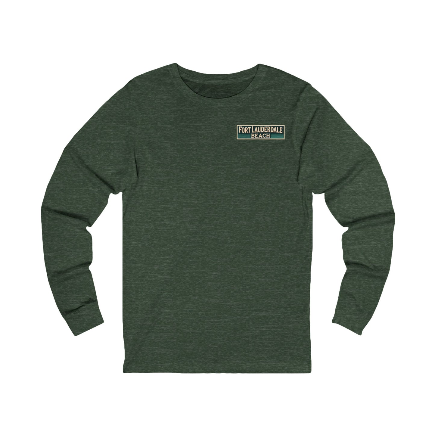 Vintage Fort Lauderdale Unisex Jersey Long Sleeve Tee