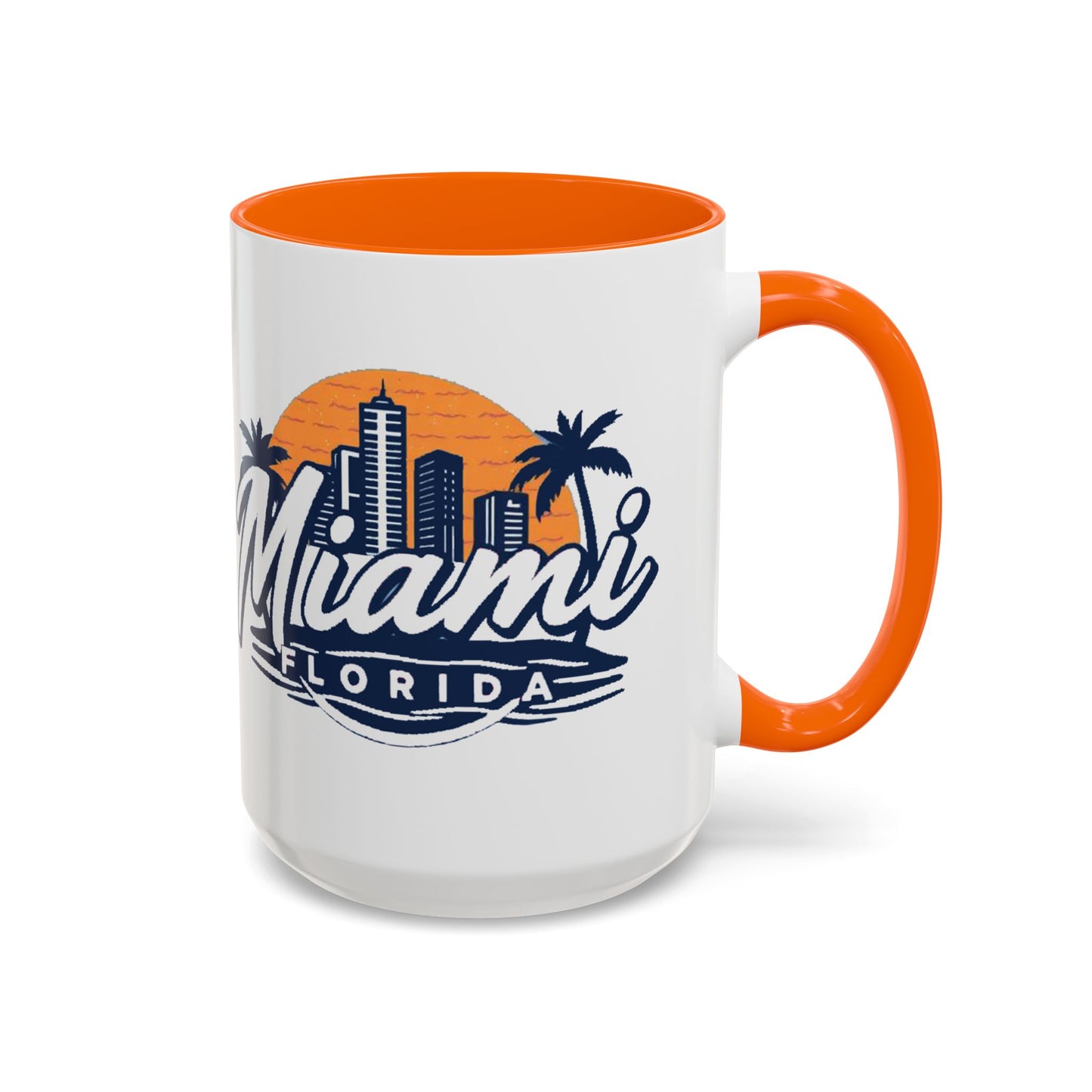 Retro Miami Accent Coffee Mug