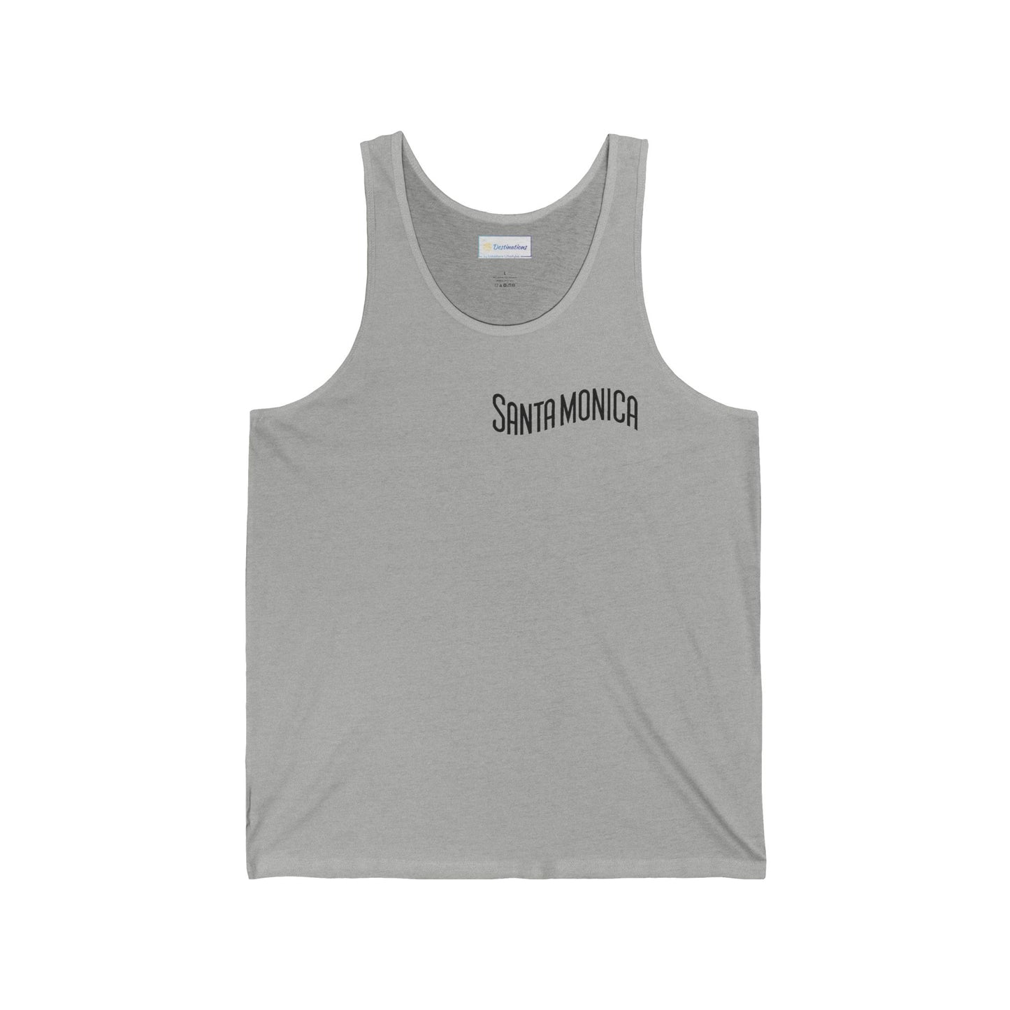 Vibrant Santa Monica Unisex Jersey Tank