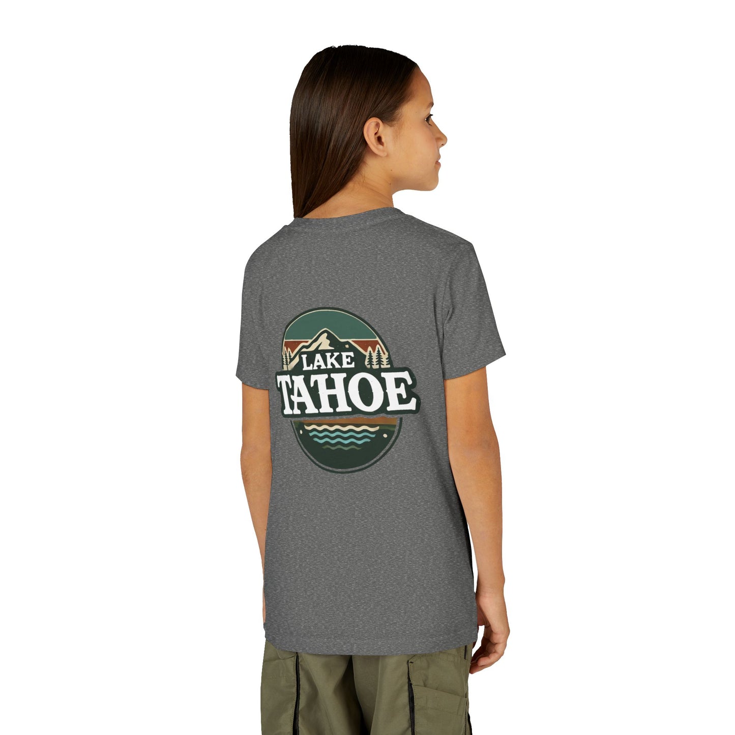 Vintage Lake Tahoe Unisex Youth Short Sleeve Tee