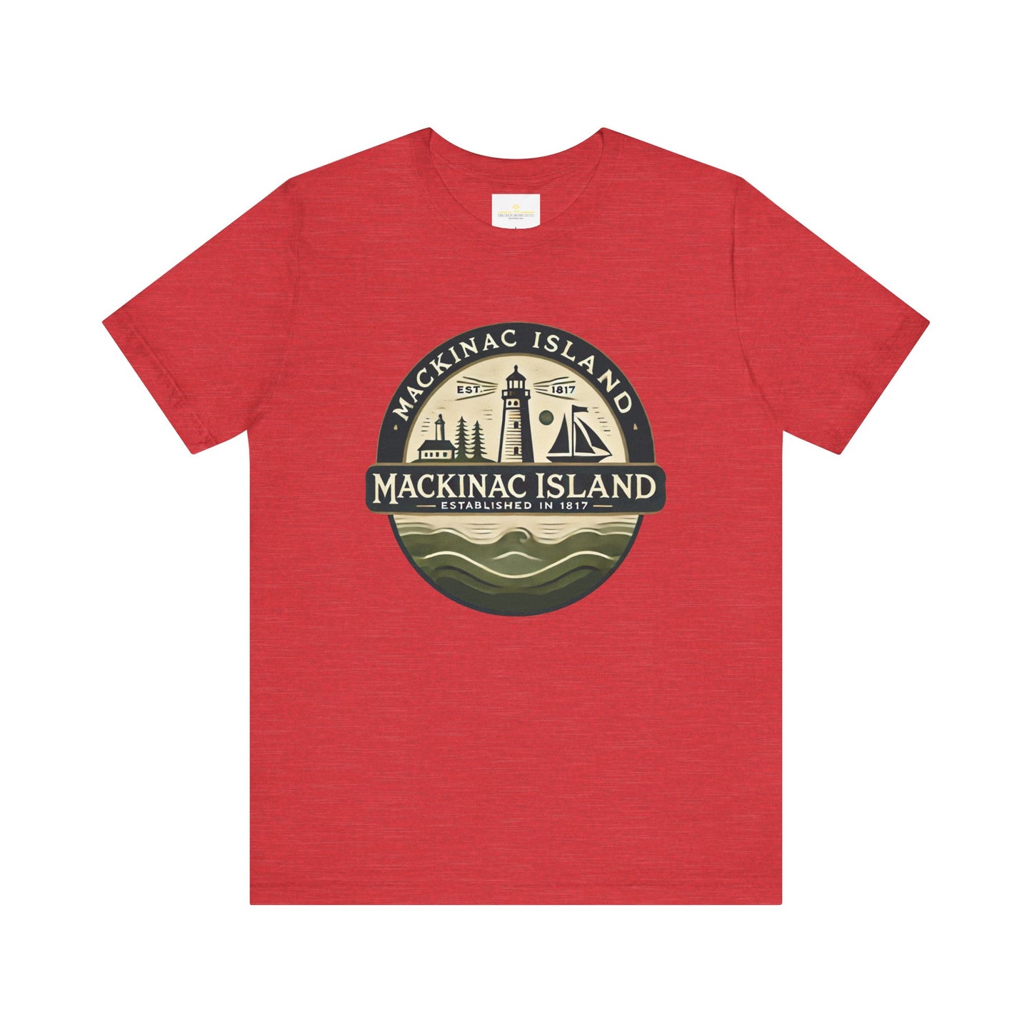 Vintage Mackinac Island Unisex Jersey Short Sleeve Tee