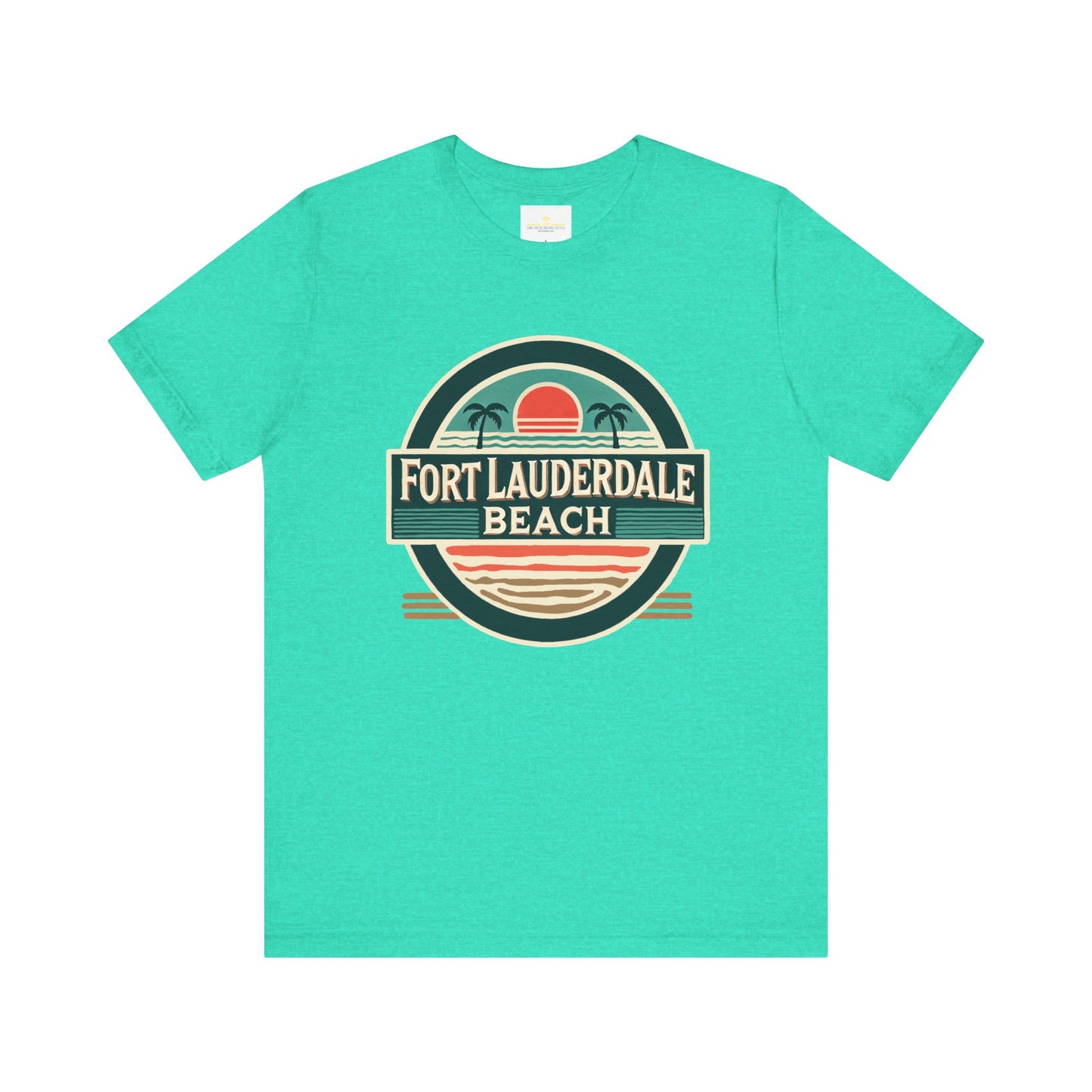 Vintage Fort Lauderdale Unisex Jersey Short Sleeve Tee