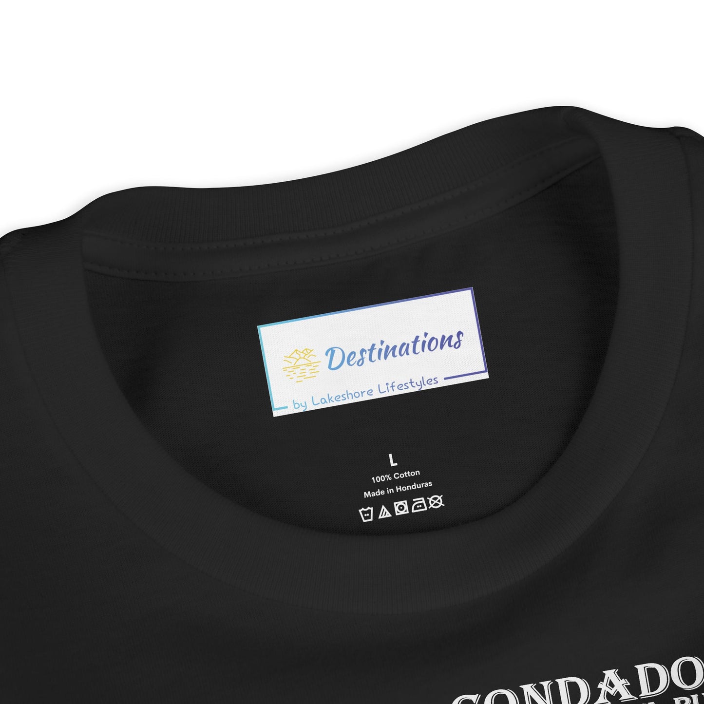 Coastal Vibes Condado Beach Unisex Youth Short Sleeve Tee
