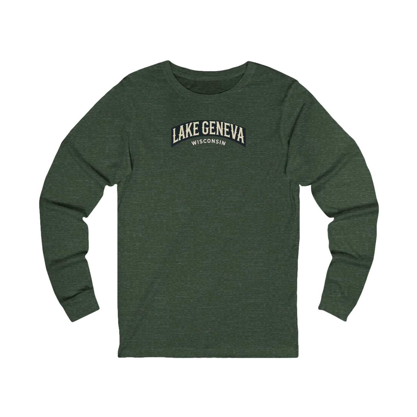 Vintage Lake Geneva Unisex Jersey Long Sleeve Tee