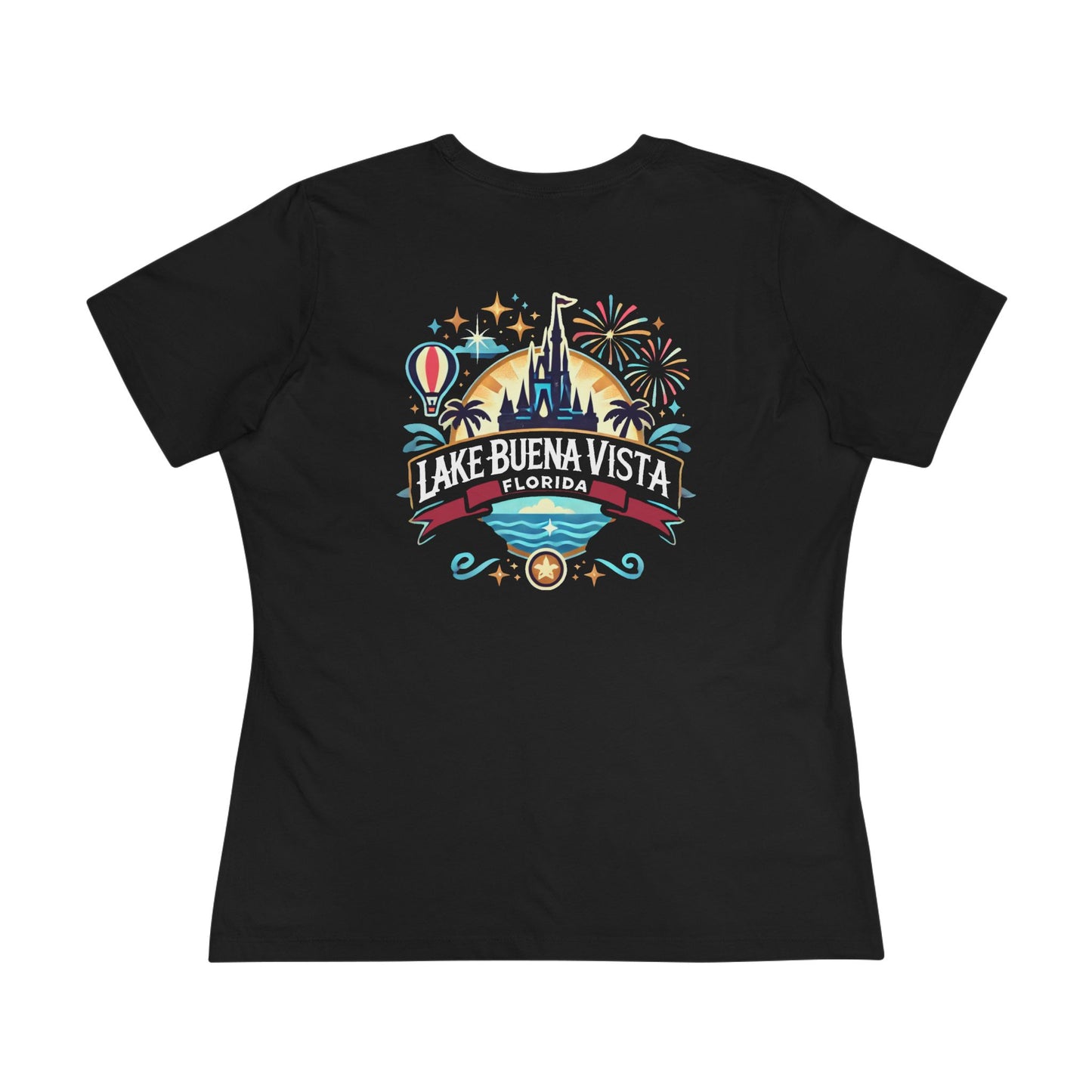 Adventurous Lake Buena Vista Women's Cotton Tee