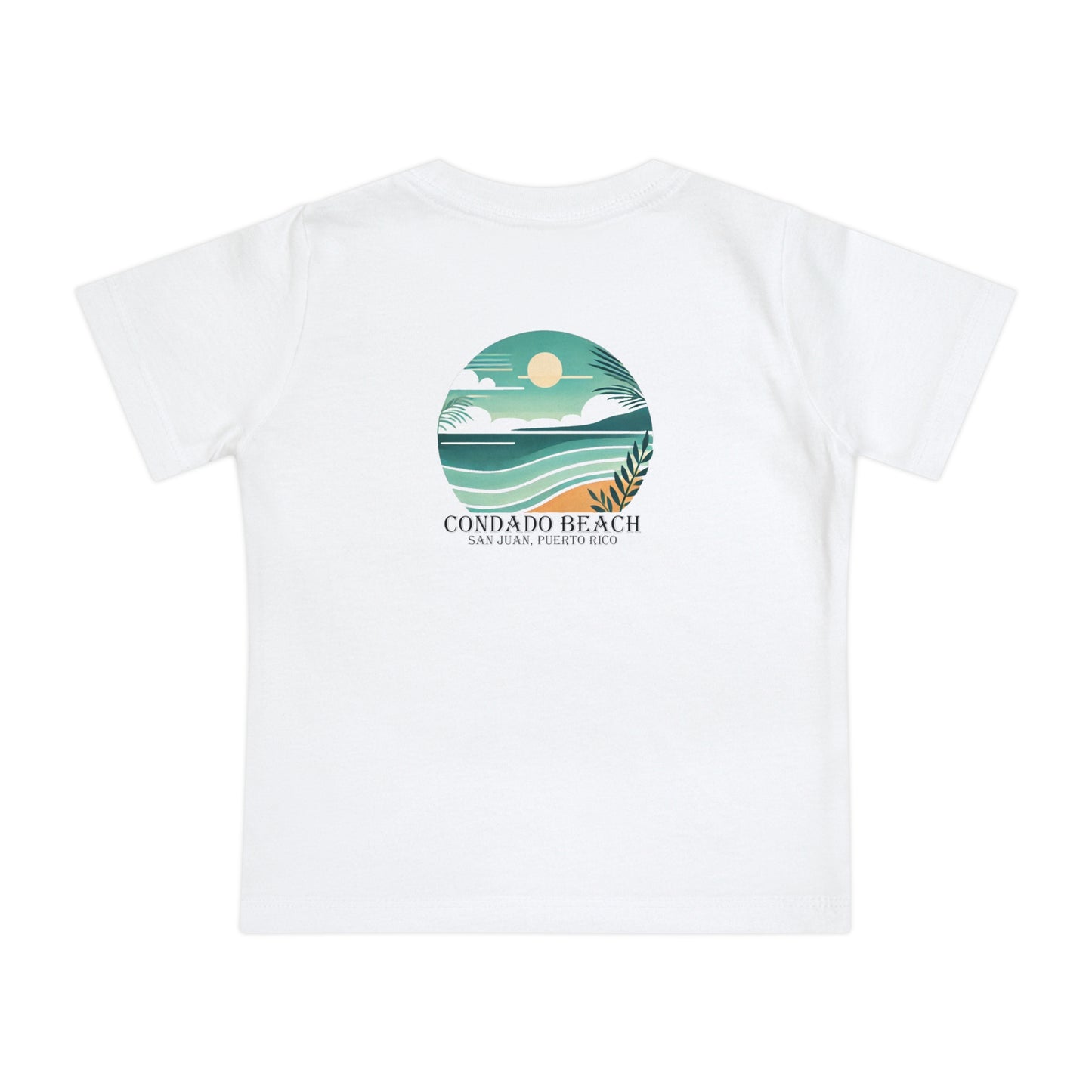 Coastal Vibes Condado Beach Unisex Baby Short Sleeve T-Shirt