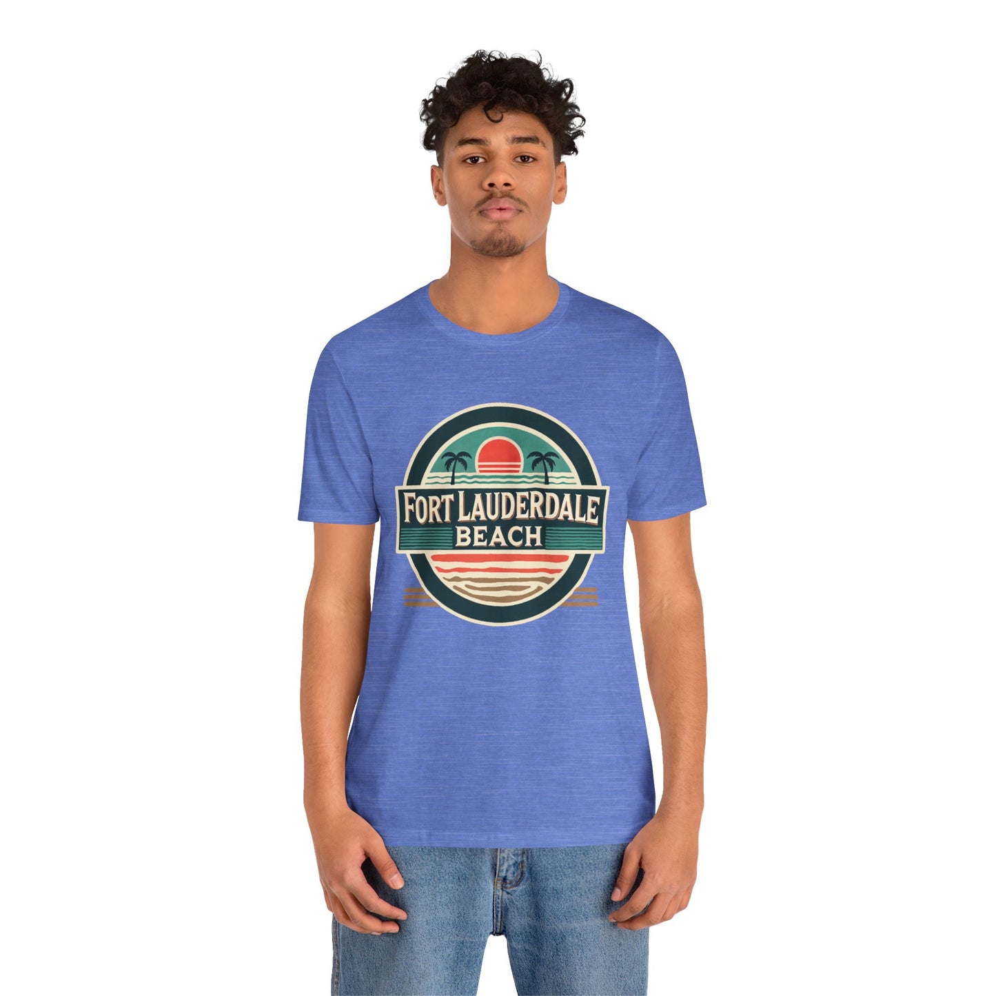 Vintage Fort Lauderdale Unisex Jersey Short Sleeve Tee