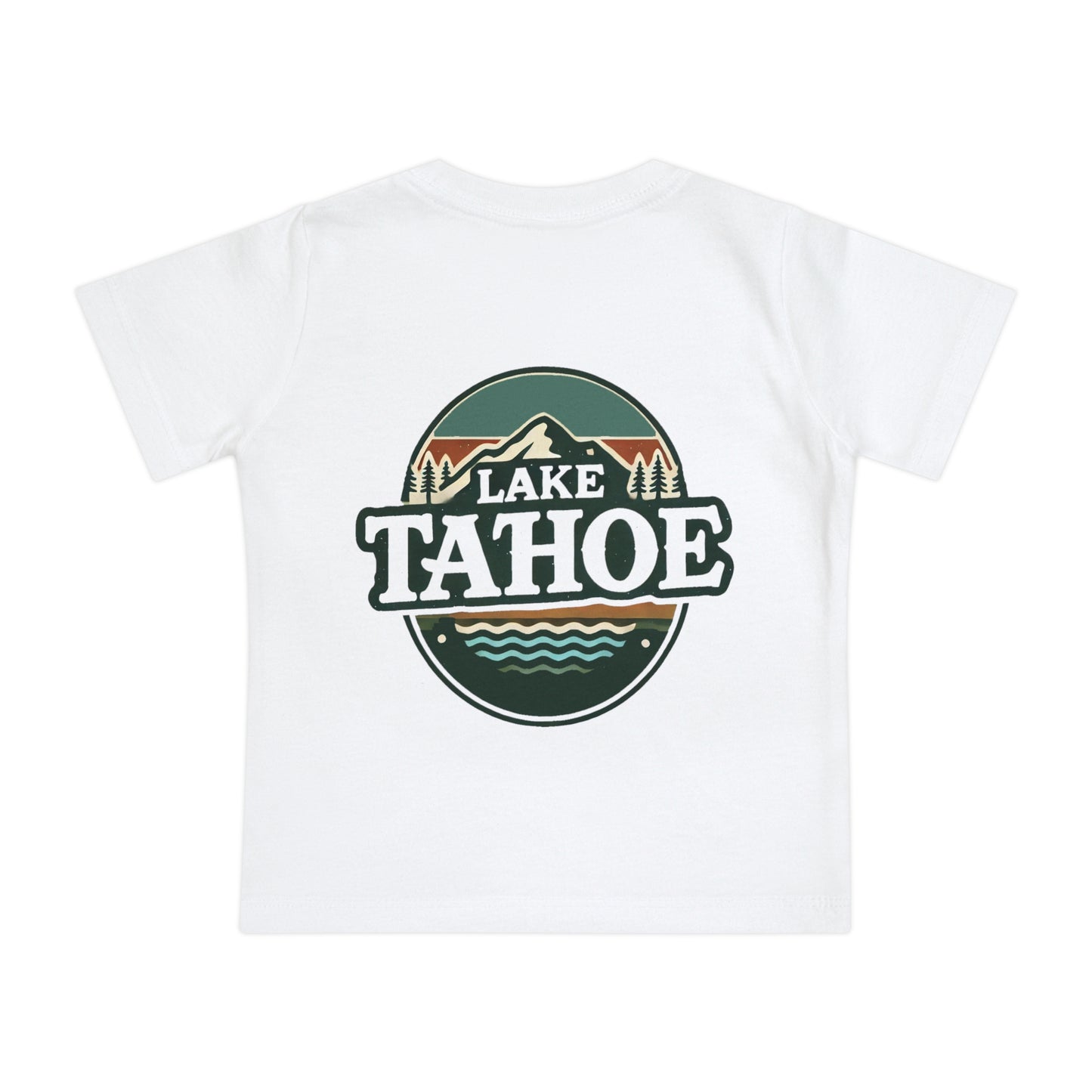 Vintage Lake Tahoe Unisex Baby Short Sleeve T-Shirt