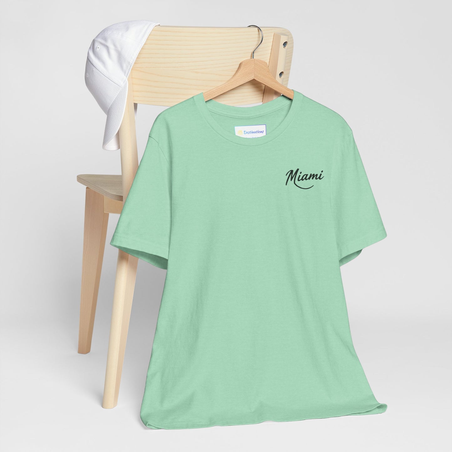 Retro Miami Unisex Jersey Short Sleeve Tee