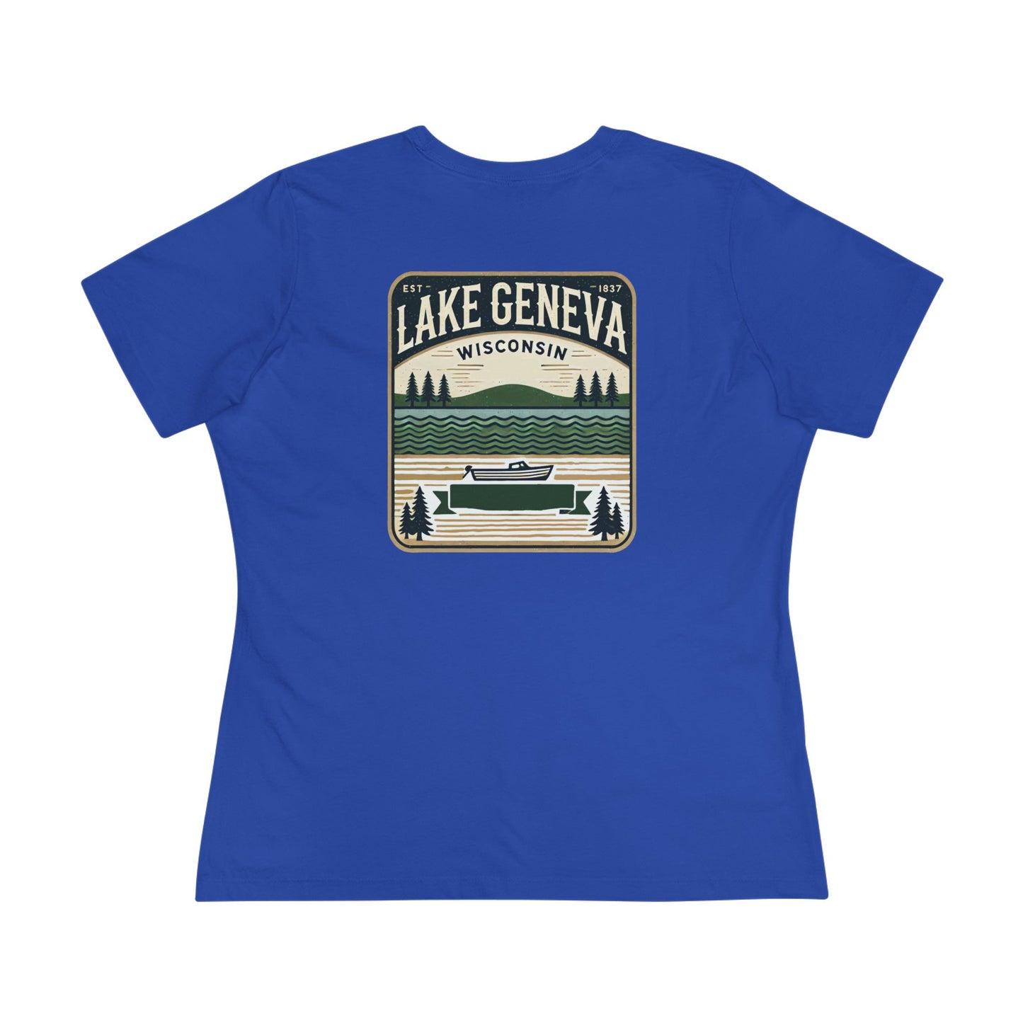 Vintage Lake Geneva Women's Cotton Tee