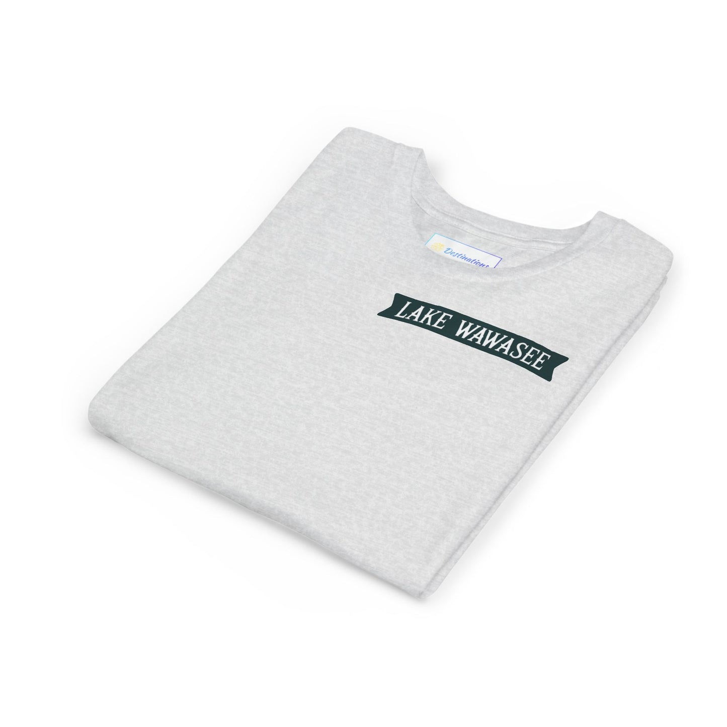 Vintage Lake Wawasee Unisex Youth Short Sleeve Tee