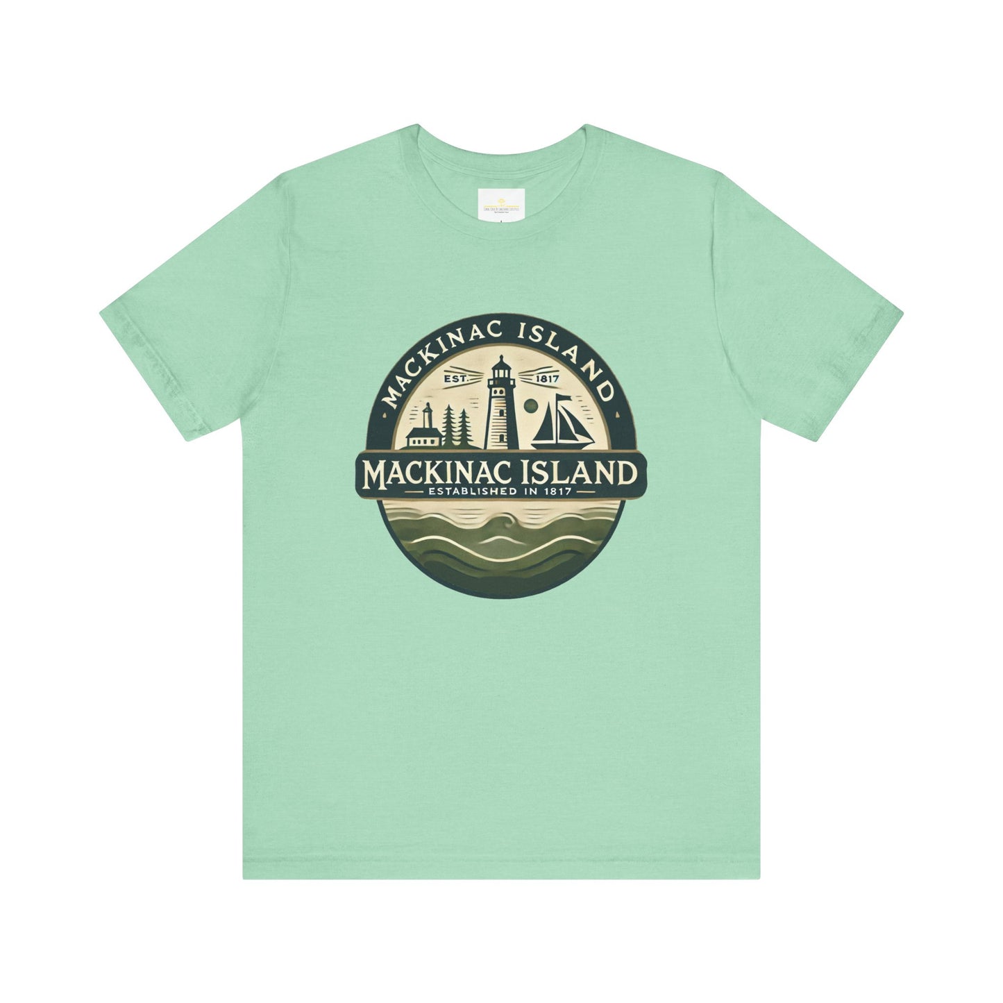 Vintage Mackinac Island Unisex Jersey Short Sleeve Tee