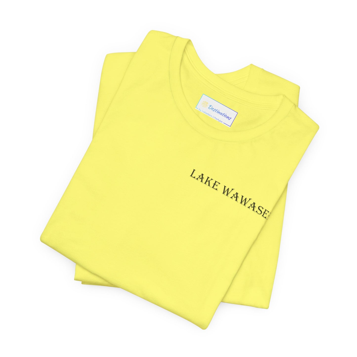 Latitudes Lake Wawasee Unisex Jersey Short Sleeve Tee