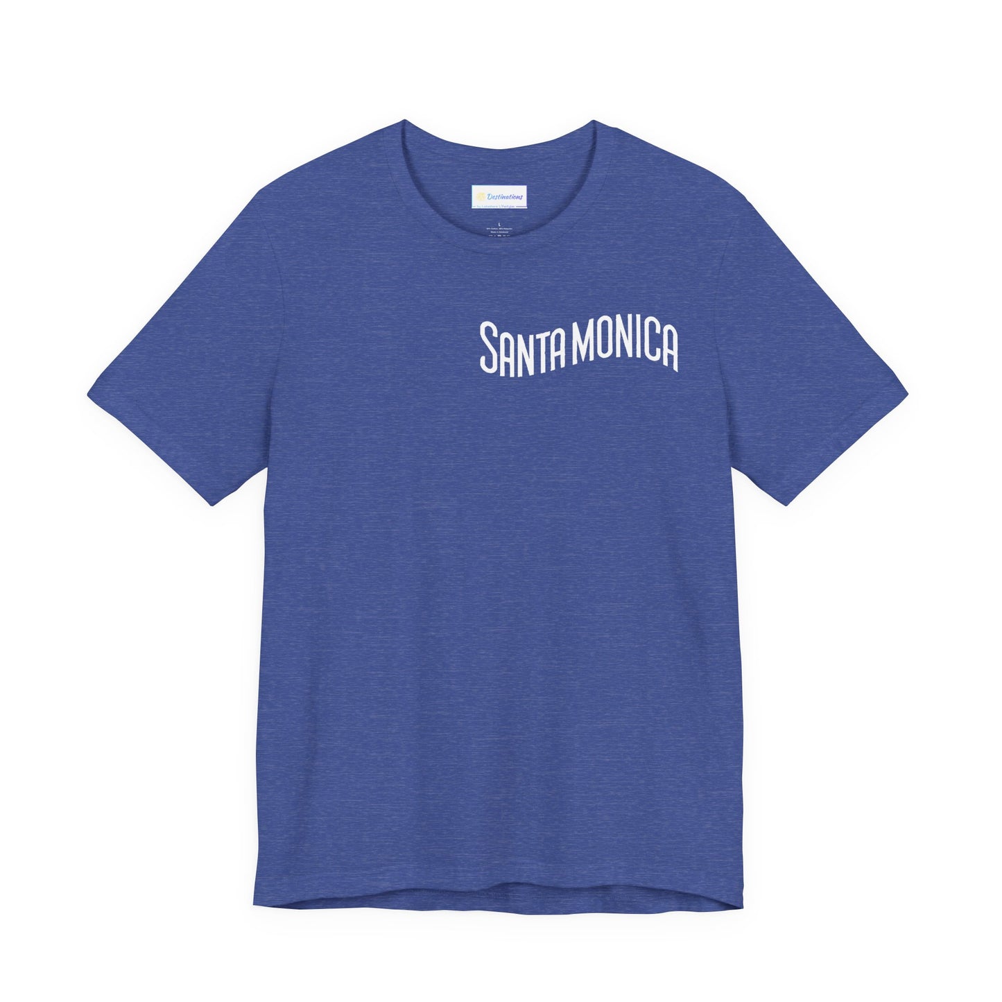 Vibrant Santa Monica Unisex Jersey Short Sleeve Tee