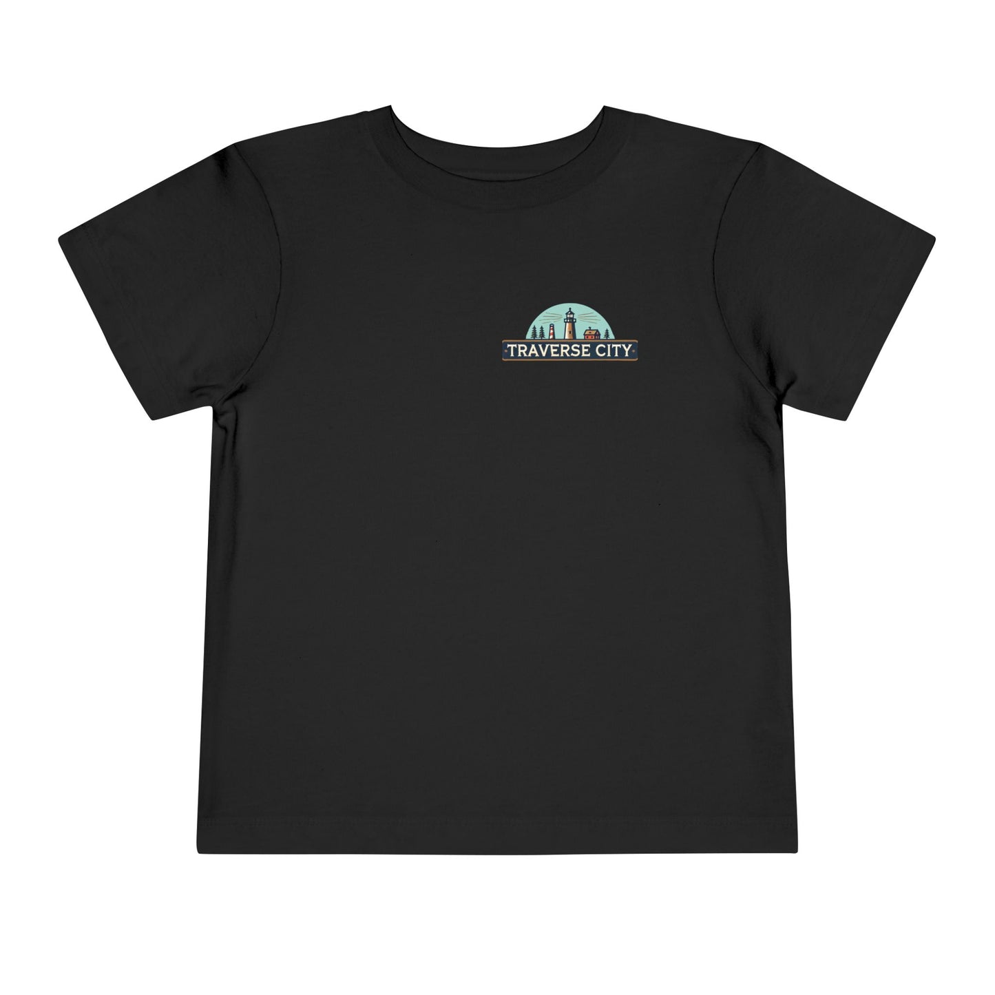 Vintage Traverse City Unisex Toddler Short Sleeve Tee