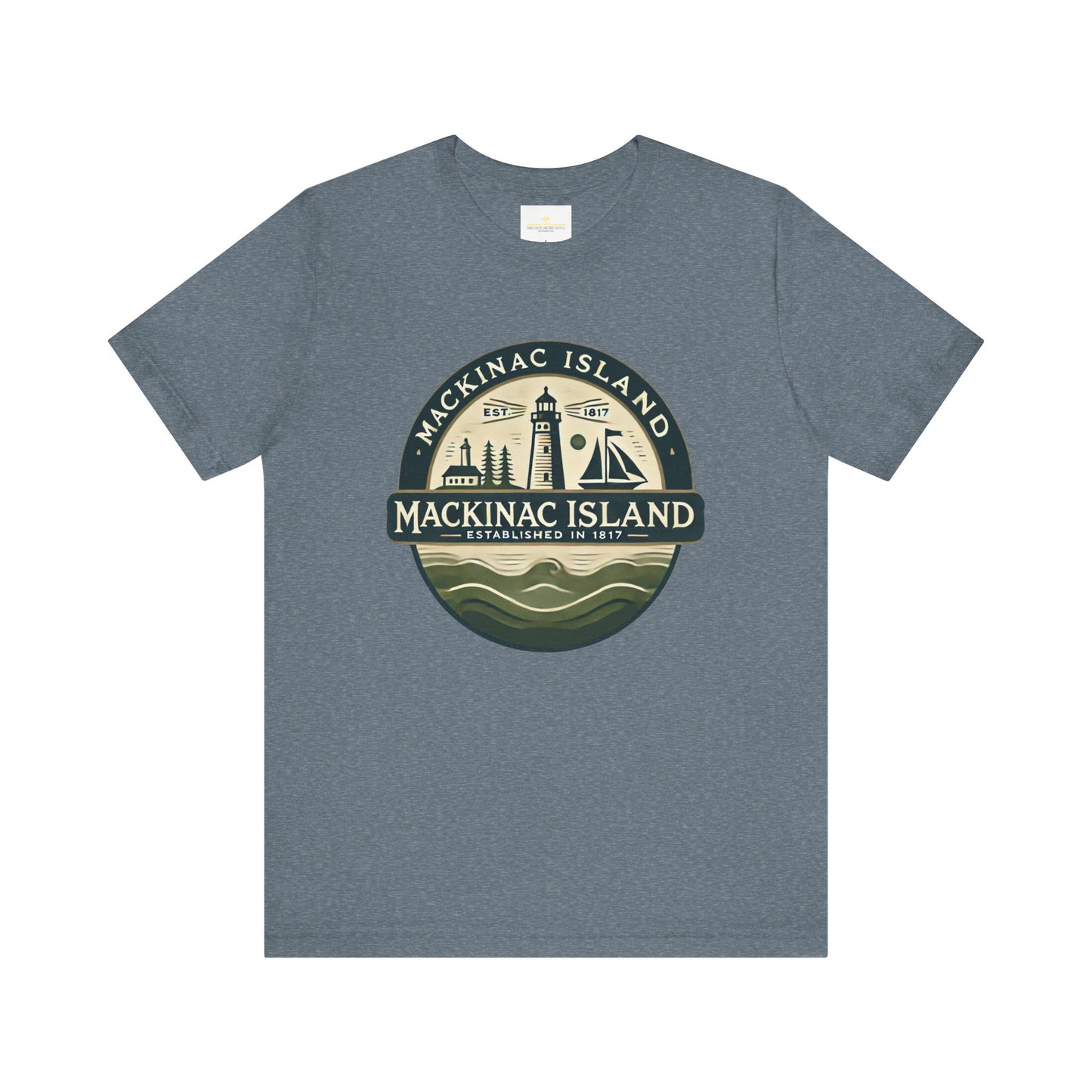 Vintage Mackinac Island Unisex Jersey Short Sleeve Tee
