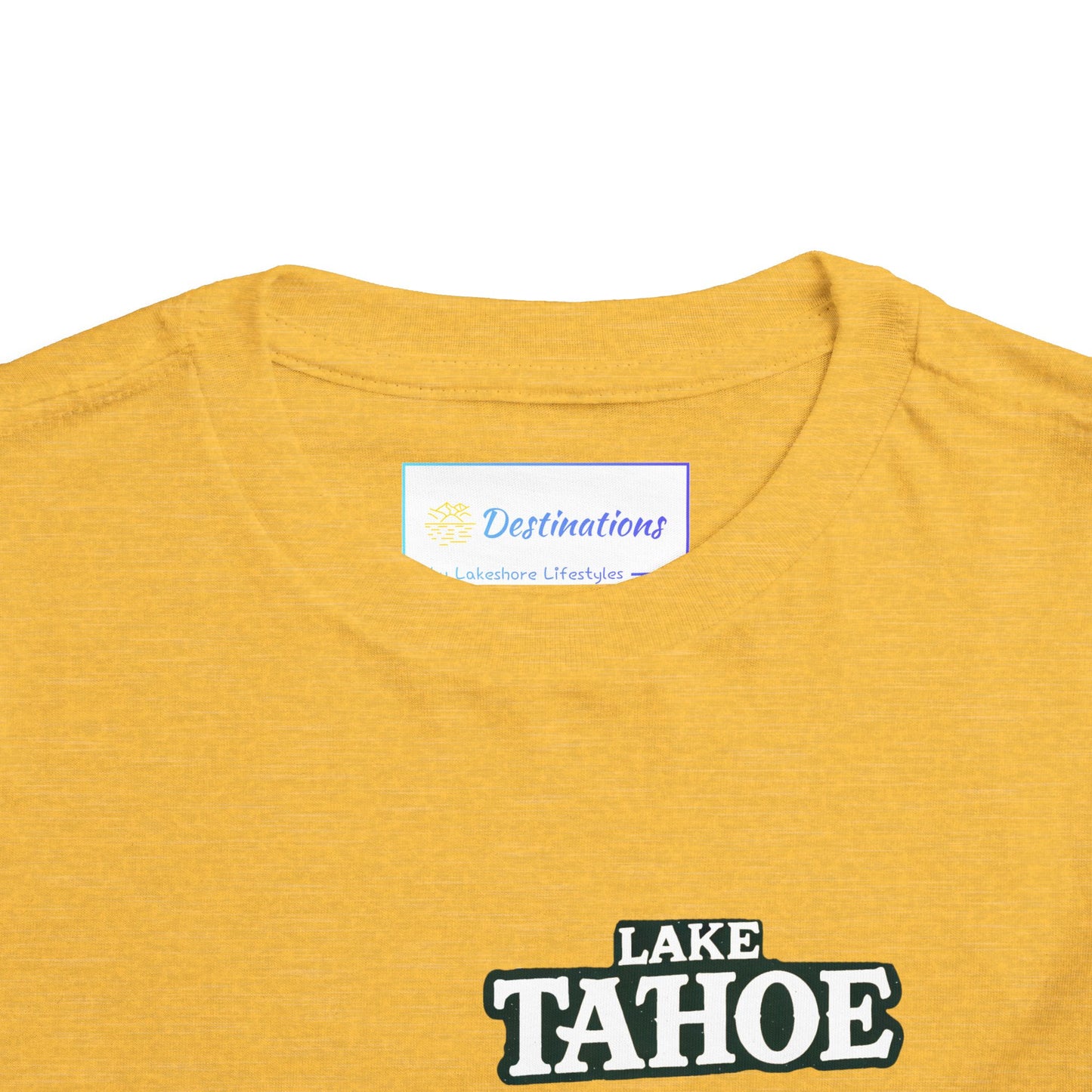 Vintage Lake Tahoe Unisex Toddler Short Sleeve Tee