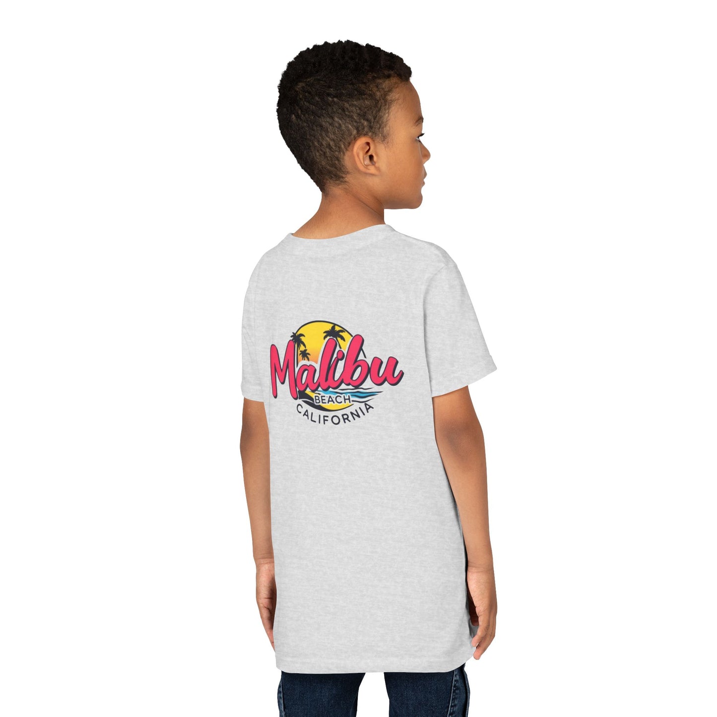 Retro Malibu Unisex Youth Short Sleeve Tee