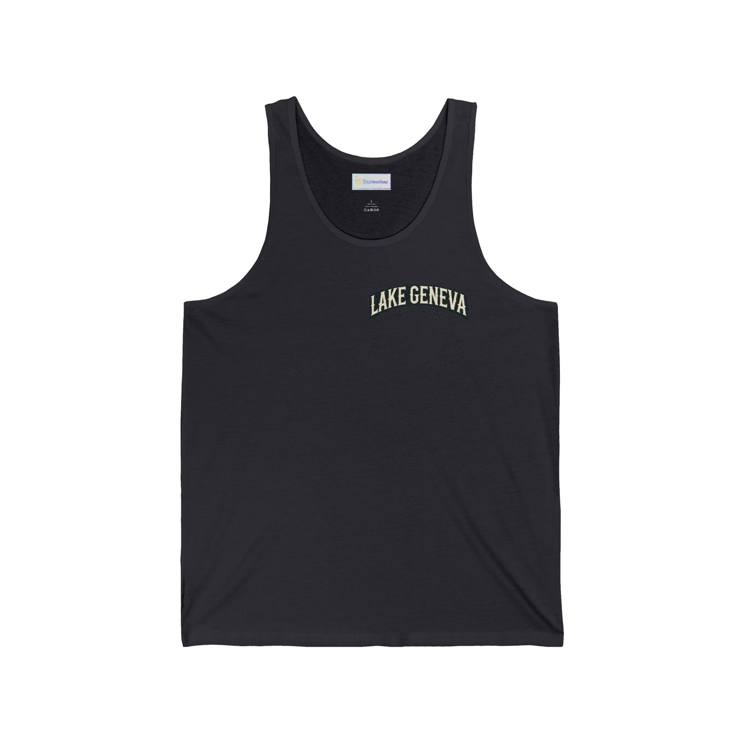 Vintage Lake Geneva Unisex Jersey Tank