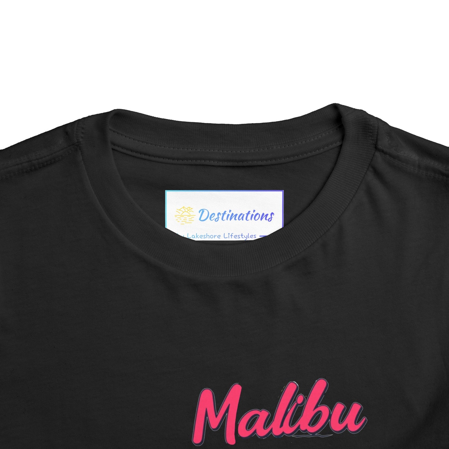 Retro Malibu Unisex Toddler Short Sleeve Tee