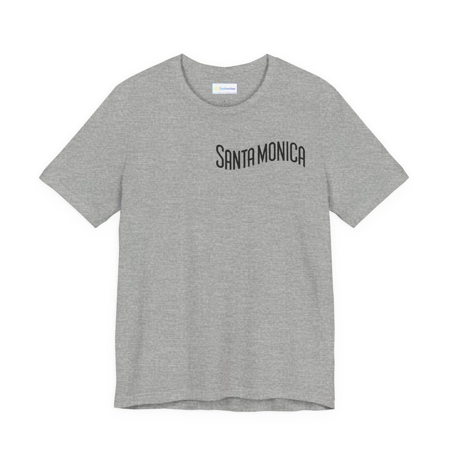 Vibrant Santa Monica Unisex Jersey Short Sleeve Tee