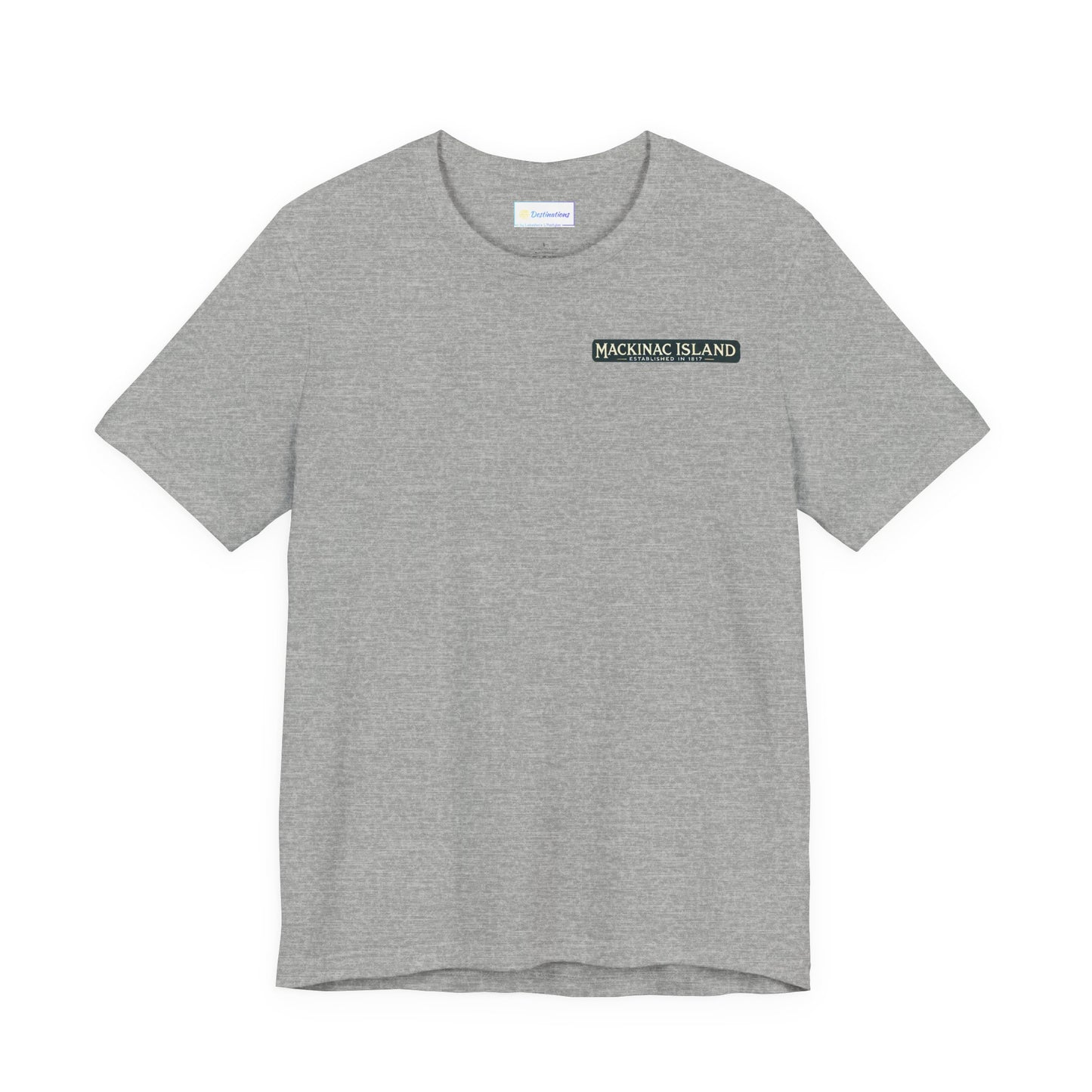 Vintage Mackinac Island Unisex Jersey Short Sleeve Tee