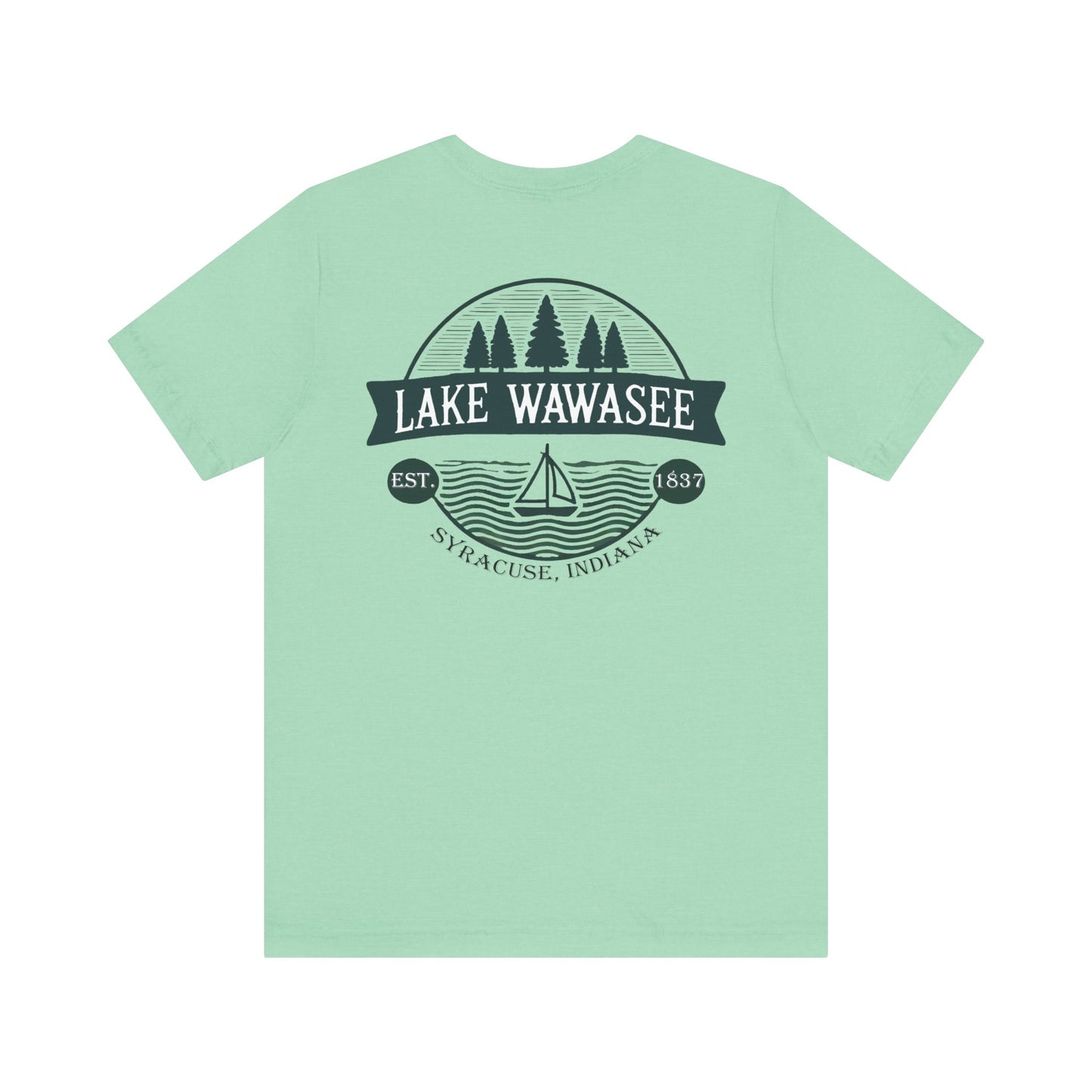Vintage Lake Wawasee Unisex Jersey Short Sleeve Tee