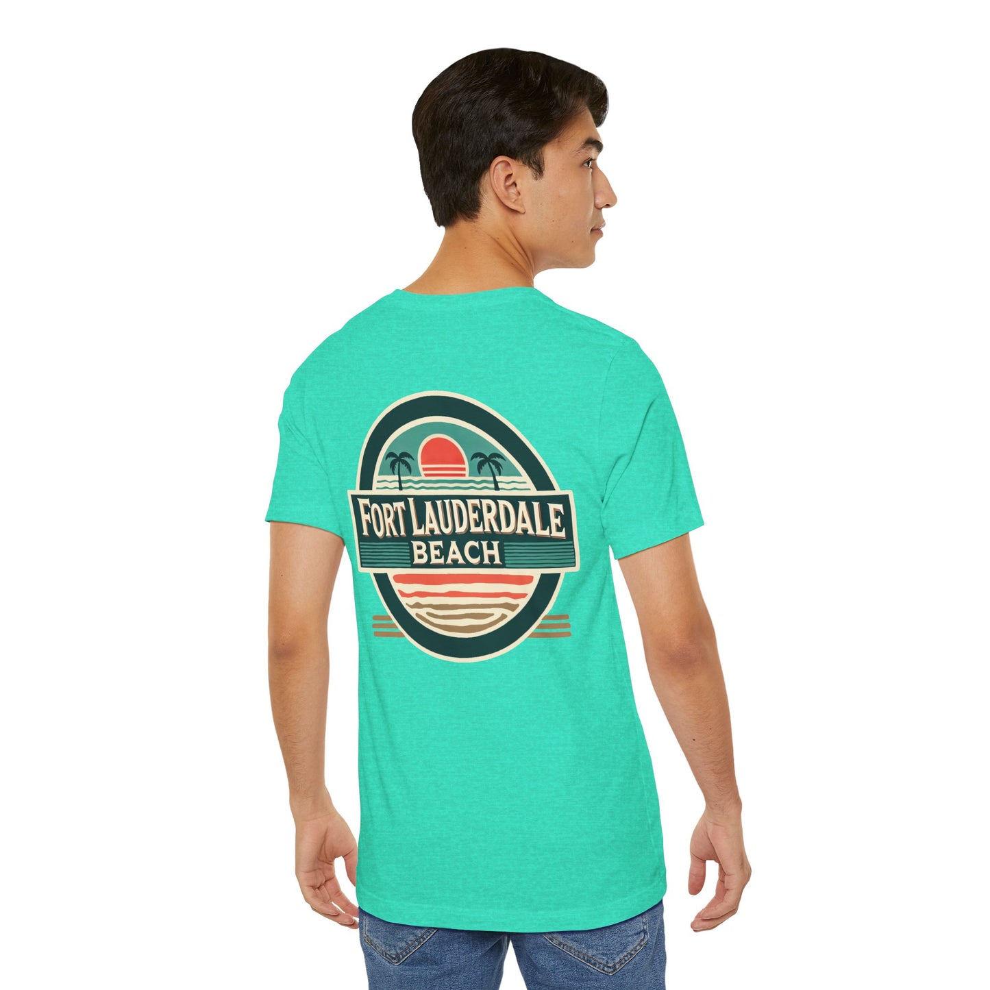 Vintage Fort Lauderdale Unisex Jersey Short Sleeve Tee